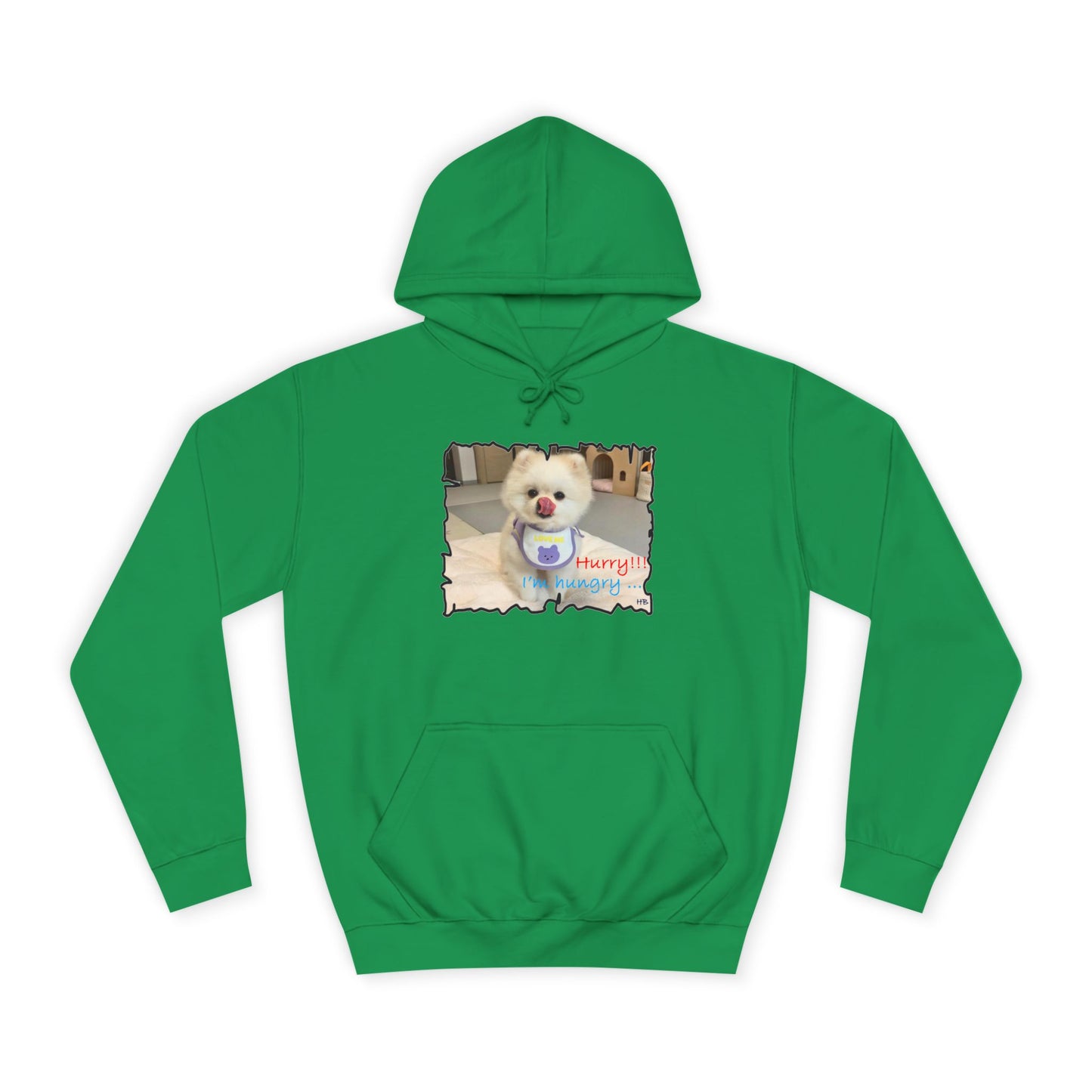 Bichon Maltese "Hurry, I'm hungry!!!" (Hoodie - Cozy and Durable)