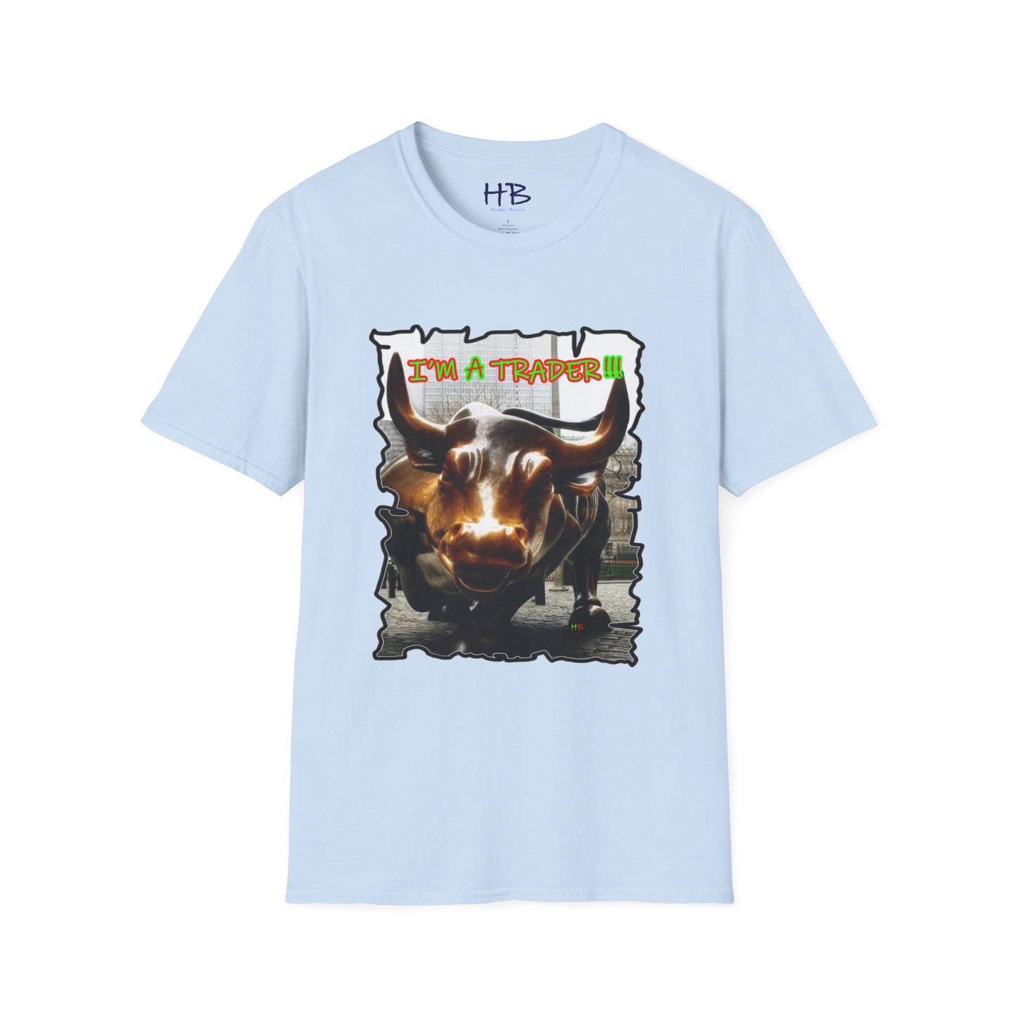 Wall Street Bullish Fashion Trading Enthusiast; Green & Red Confidence Stock Market Vibes