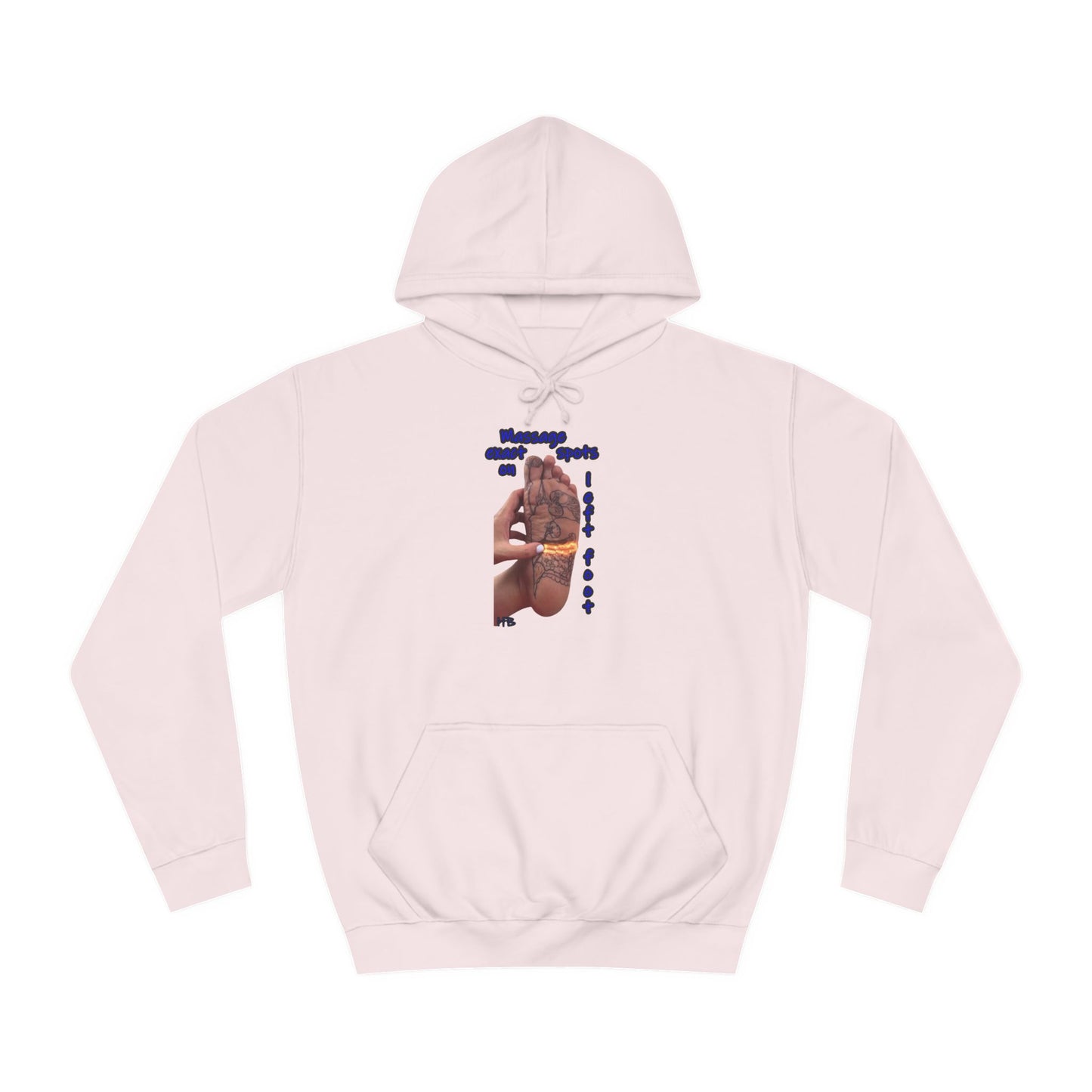 Get Yours Now -- Foot-Palm Wellness Organic Harmony;  Self-Care Holistic Healthwear (Hoodie - Cozy and Durable)