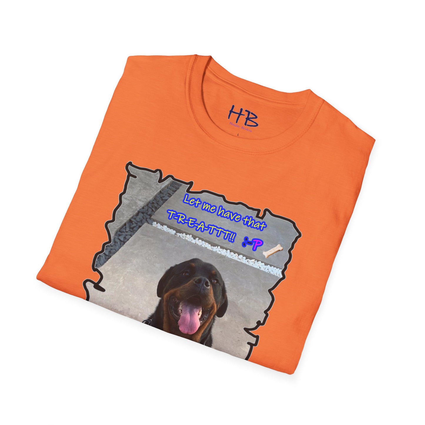 Unleashing Joy: Canine Delights with Rothweiler Luke's Charming Treatful Expression in Focus for a treat