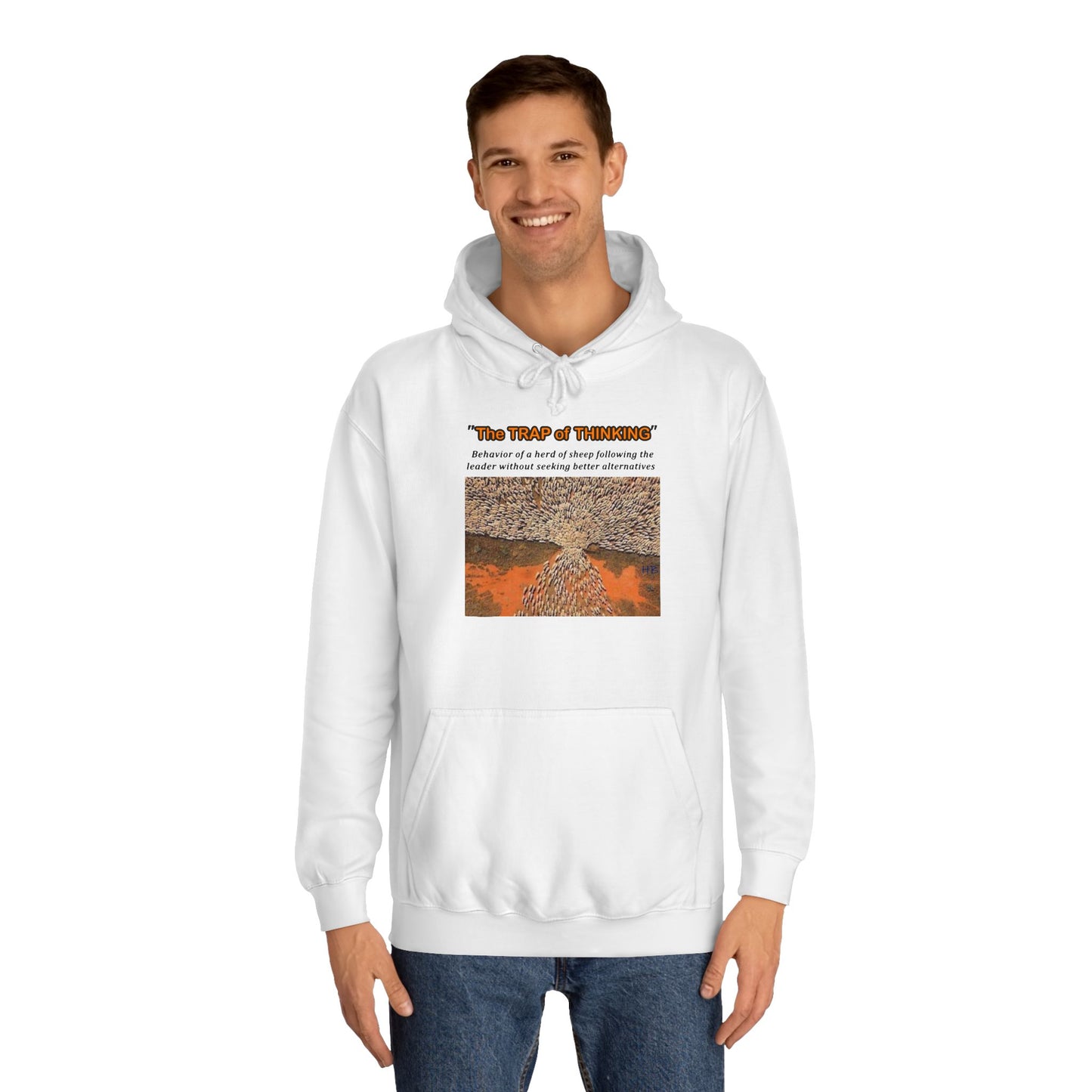 Thought-Provoking Independent Thinker (Hoodie - Cozy and Durable)