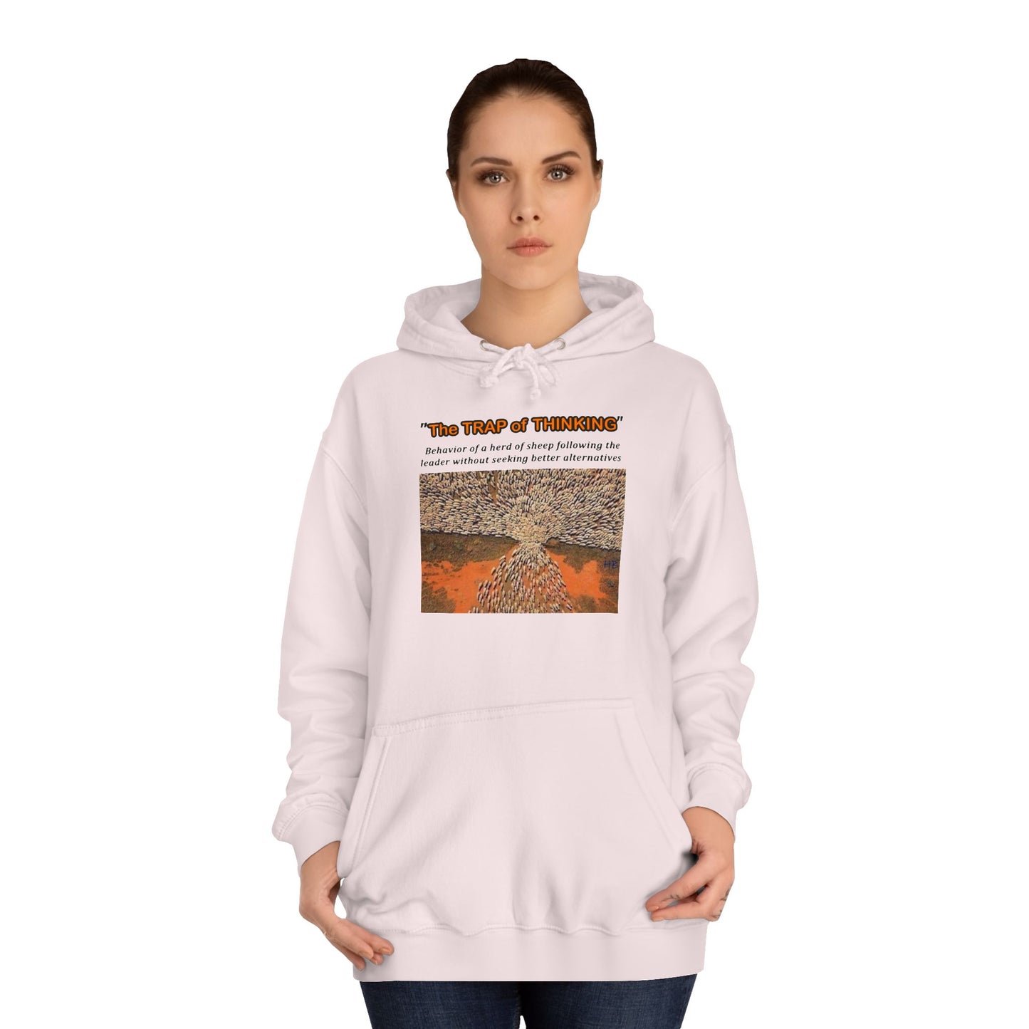 Thought-Provoking Independent Thinker (Hoodie - Cozy and Durable)