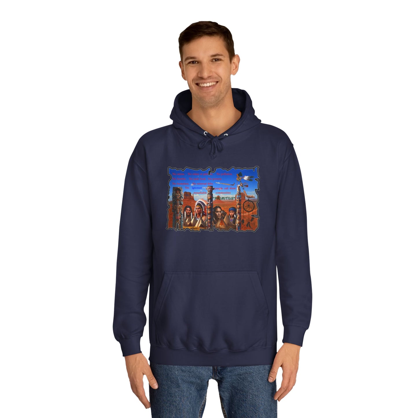 Get Yours Now -- Native Indians (Hoodie - Cozy and Durable)