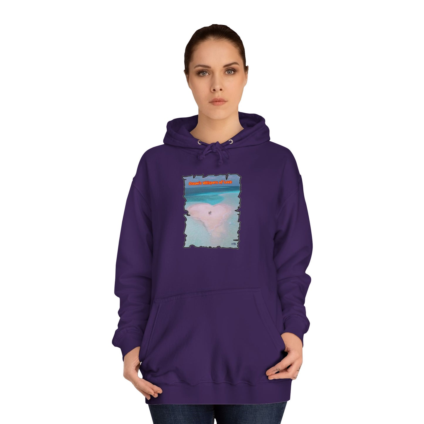 Get Yours Now -- Mystical Sands: Love's Eternal Enchantment Ode to Love (Hoodie - Cozy and Durable)