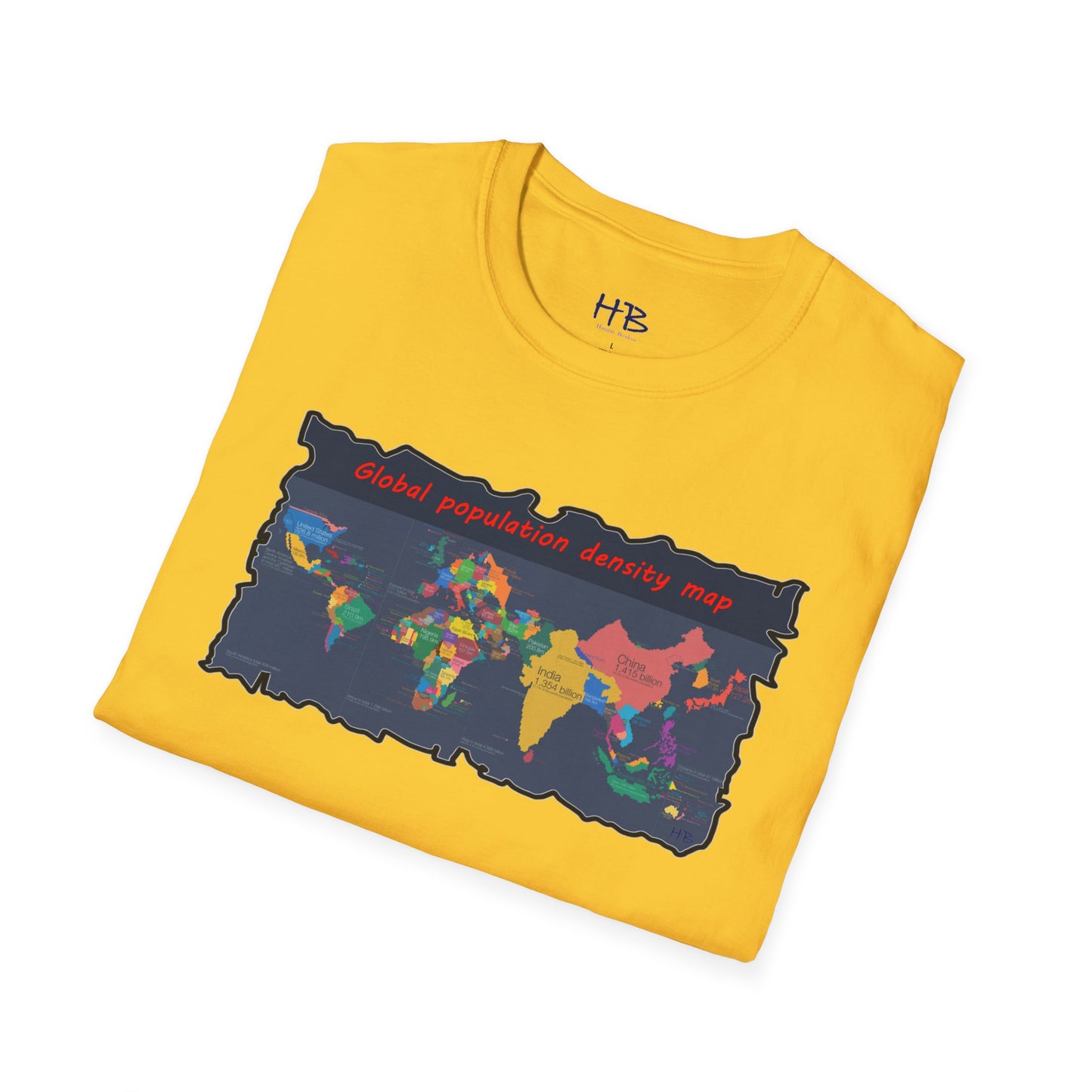 Global density world population