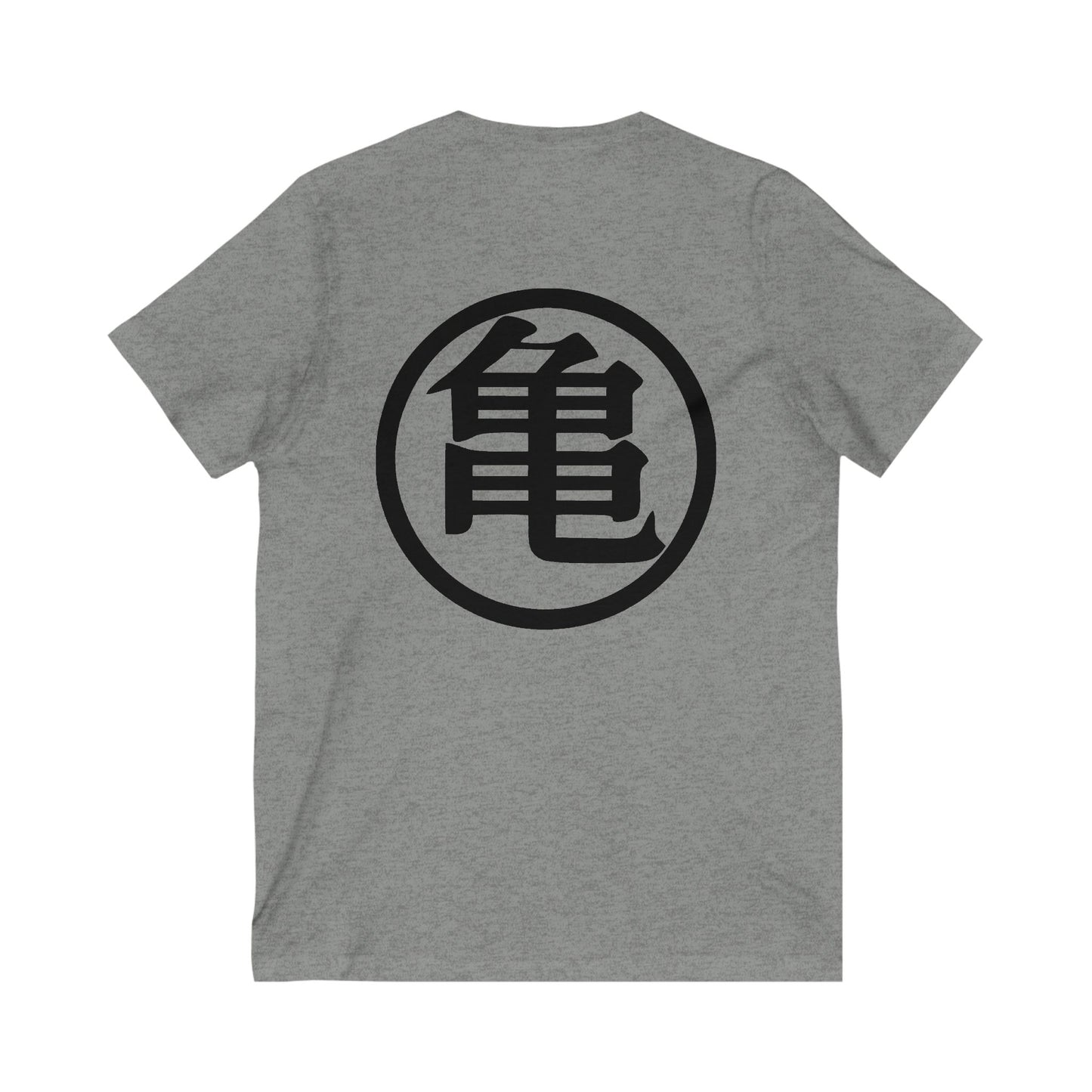 Superhero in Blue in max level (Unisex Jersey Short Sleeve V-neck - Comfortable Everyday Wear)