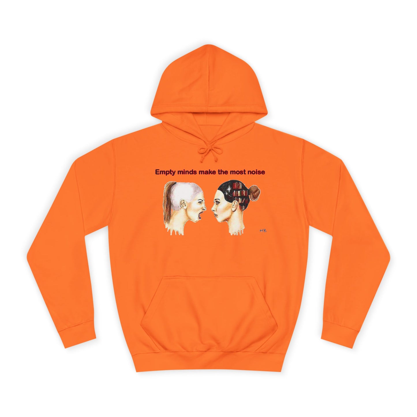 Get Yours Now -- Noiseless Nobility to Educate with The Power of Quiet Intellect (Hoodie - Cozy and Durable)