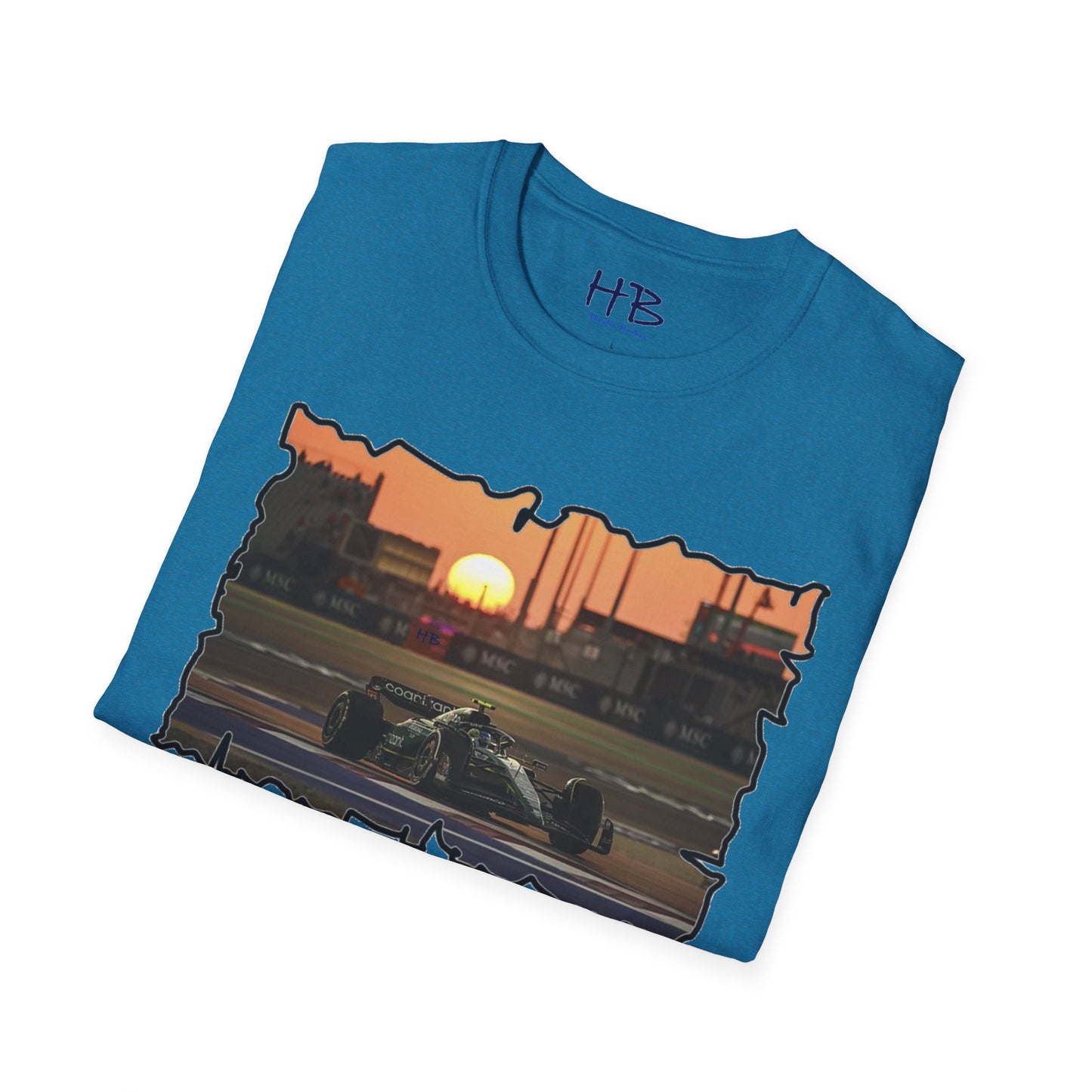 Formula 1 Marvel using Speed & Serenity; Finesse Sunset Symphony