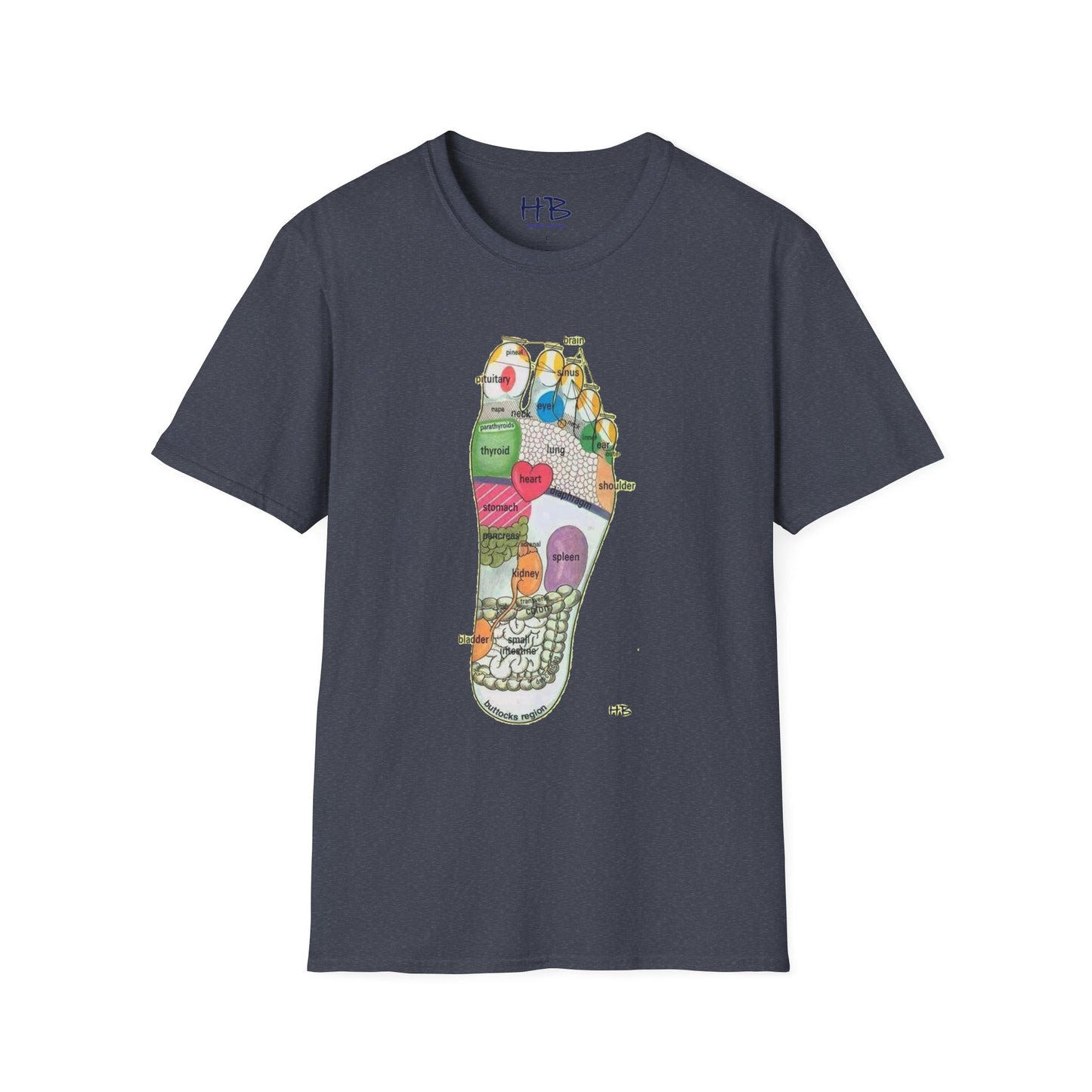 Foot's Palm Wisdom: Unlocking the Secrets of Holistic Well-Being with Our Captivating Tee Shirt"