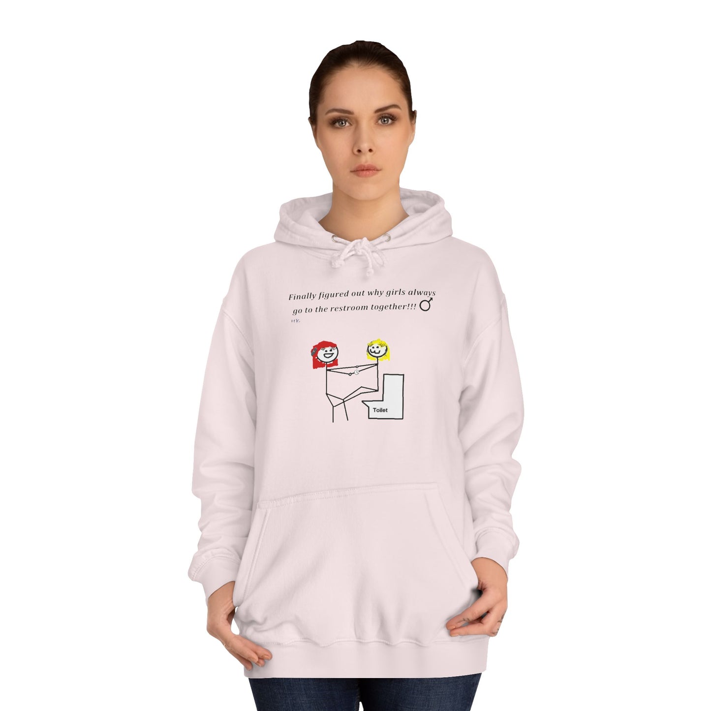Get Yours Now -- Humorous Restroom Companions Revelations (Hoodie - Cozy and Durable)