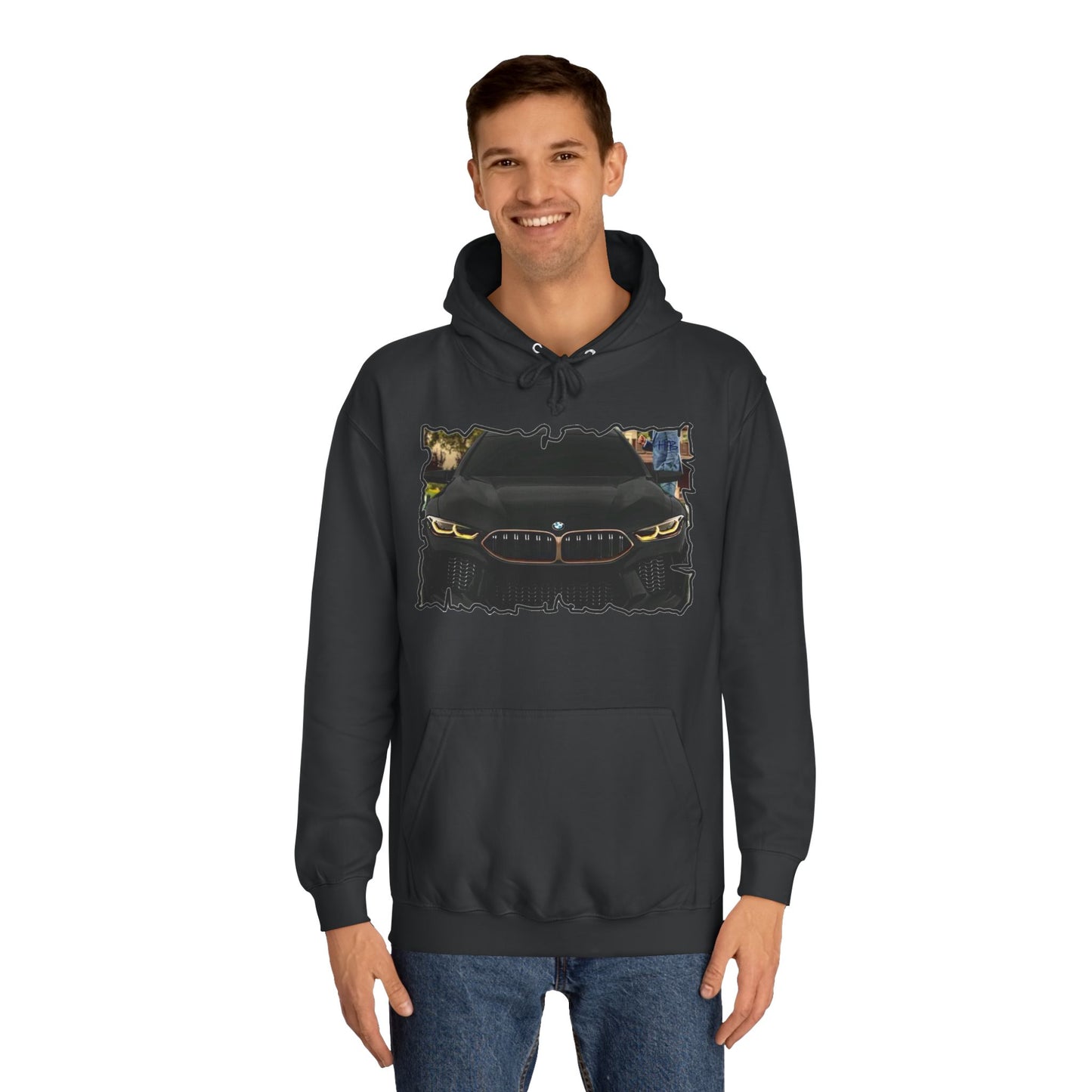 Get Yours Now -- Exquisite BMW M8 Gran Coupe (Hoodie - Cozy and Durable)