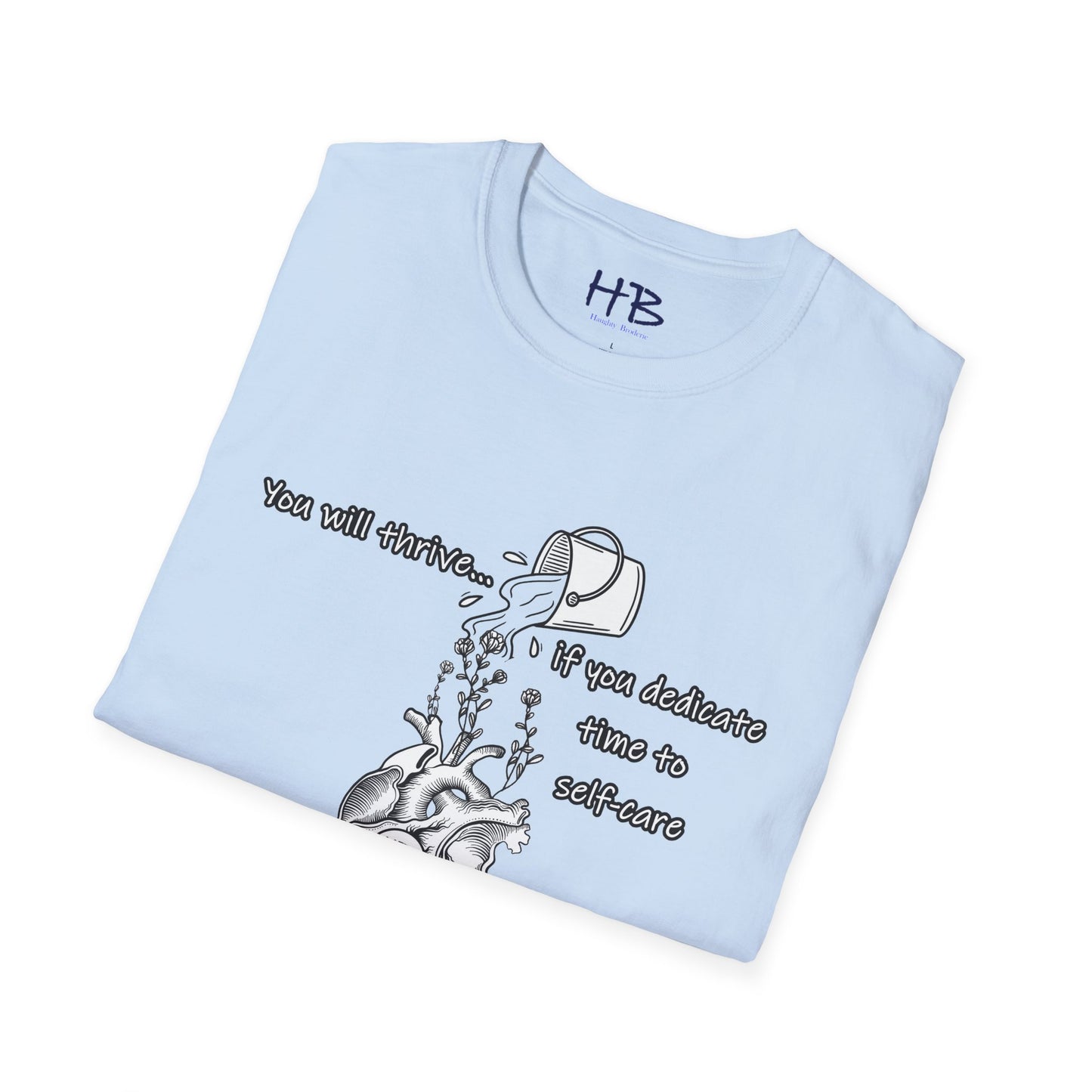 Blossoming Heart Nurturing You; Floral Revival Self-Care Cultivating Wellness