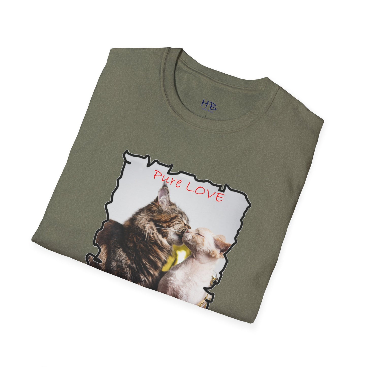 Pure LOVE Cats kissing