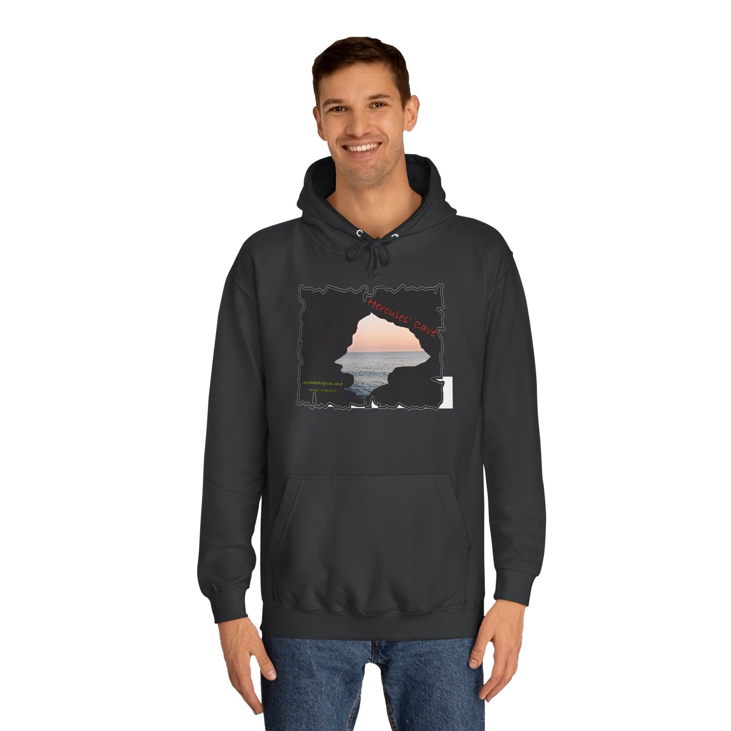 Tanger's Treasure Hercules' Cave Sunset (Hoodie - Cozy and Durable)