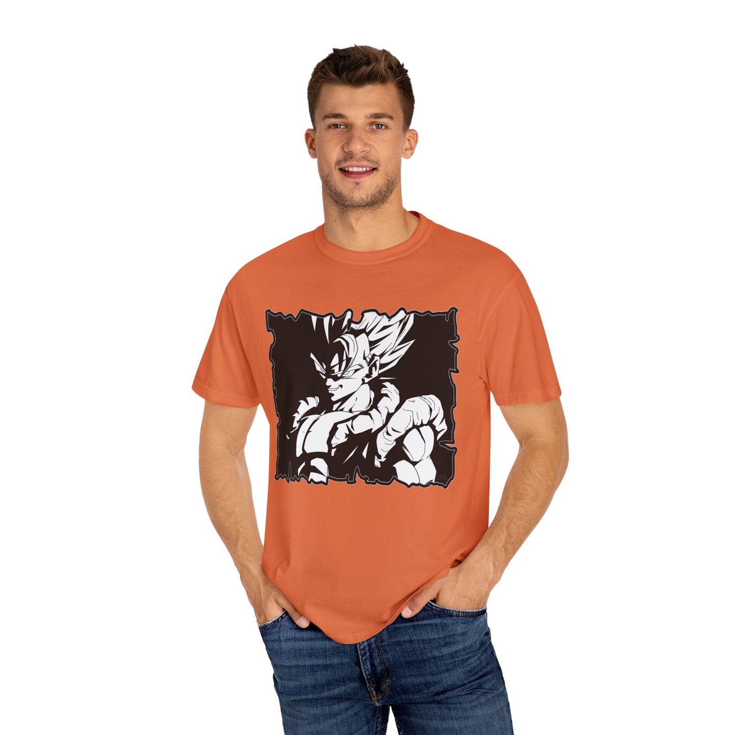 Ultimate Power Awakened Superhero anime in black and white