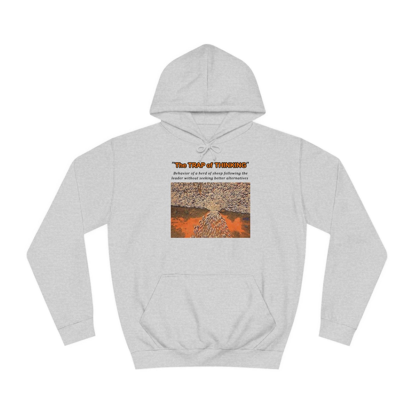 Thought-Provoking Independent Thinker (Hoodie - Cozy and Durable)