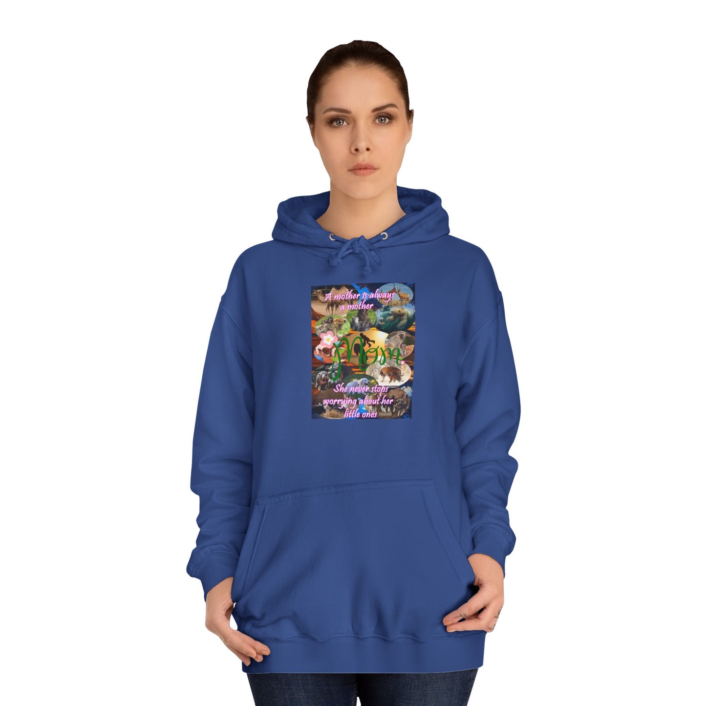 A mother is always a mother (Hoodie - Cozy and Durable)