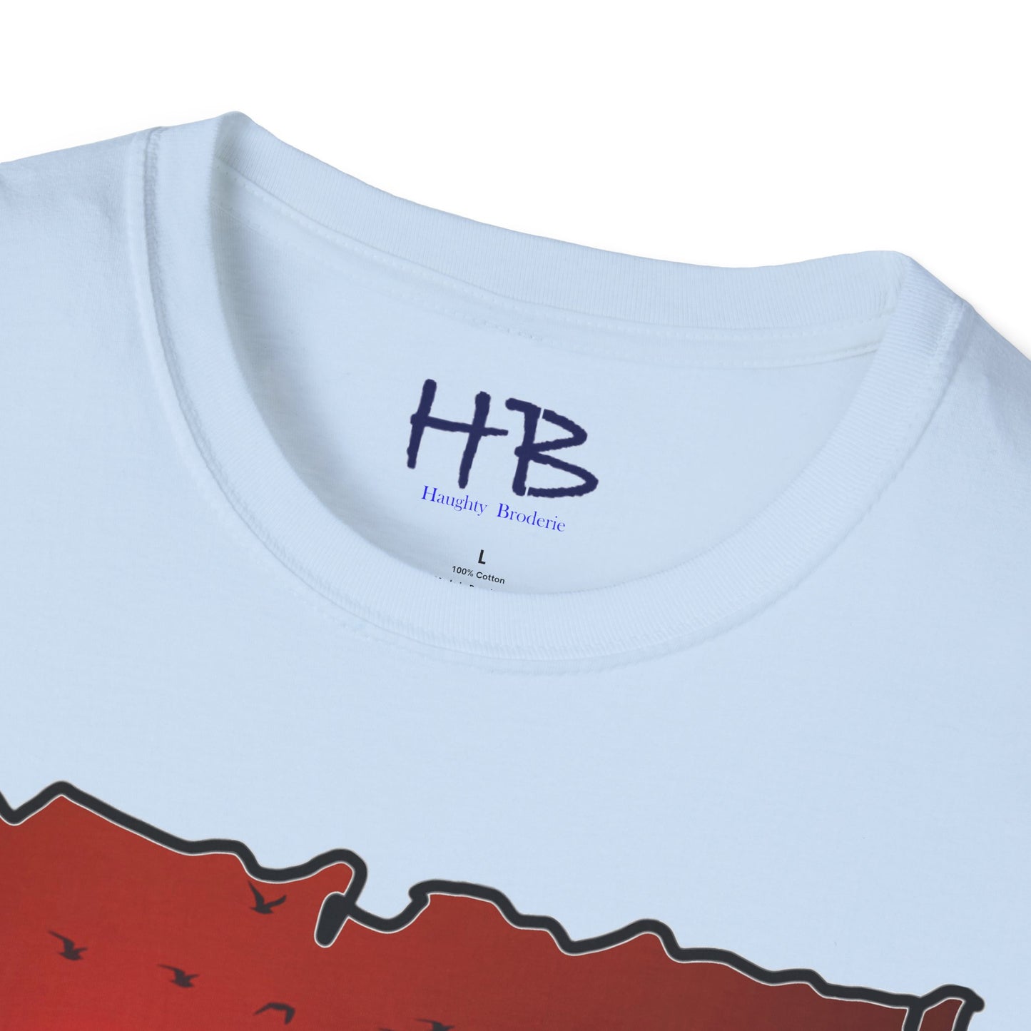 Avian Symphony in a Orange Odyssey; Moonlit Migration in Dusk's Embrace