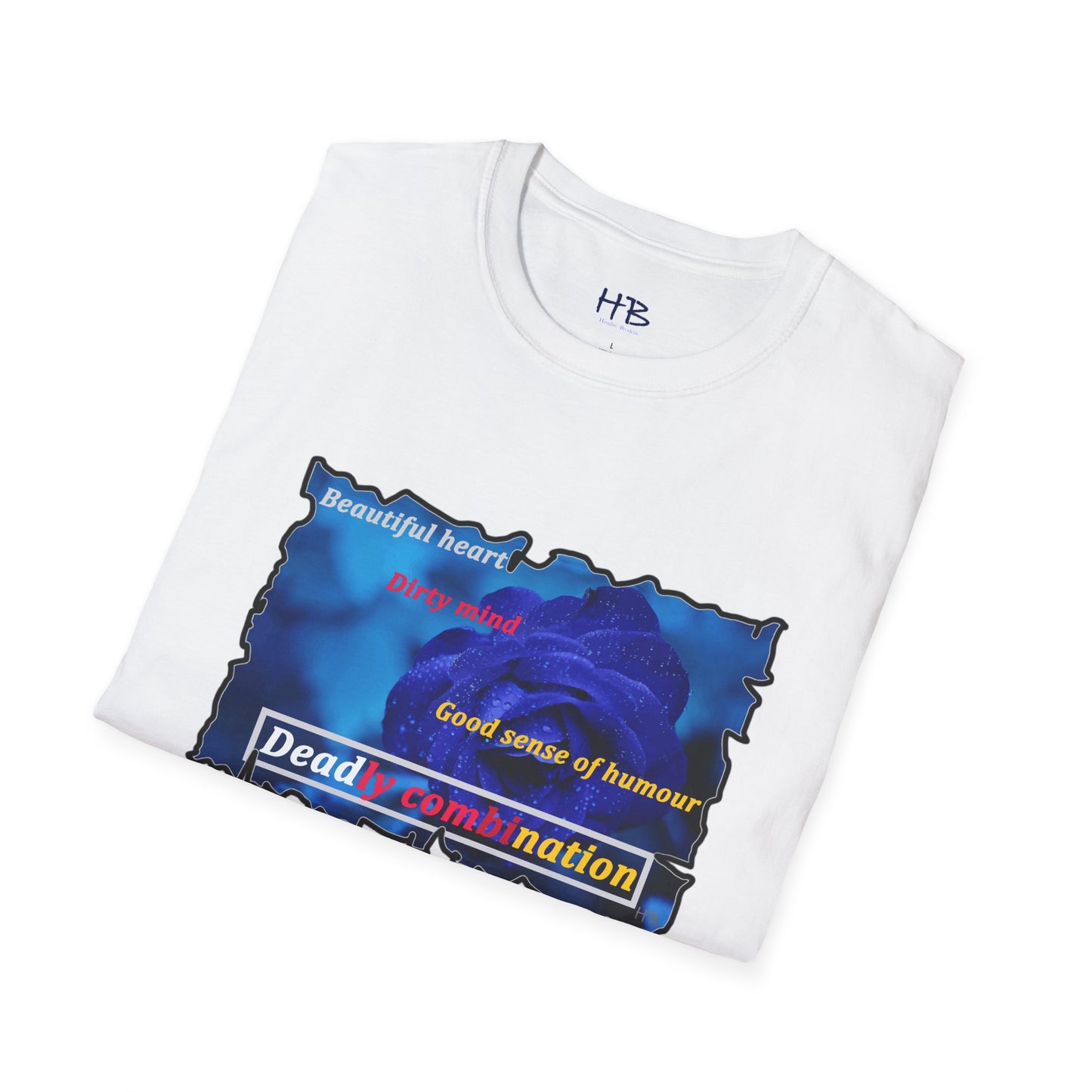 Sophisticated Edge Deadly Combo Elegance meets Attitude using Dark Blue Rose