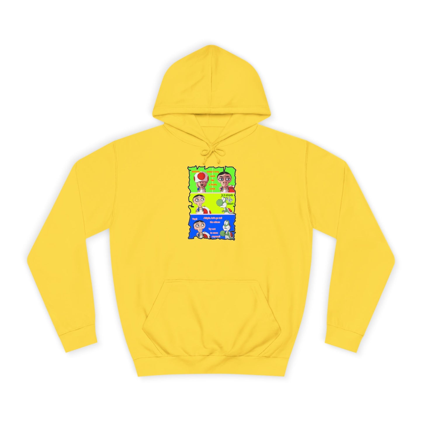 Get Yours Now -- Everyone's favorite childhood characters Toad & Yogi never seen before (Hoodie - Cozy and Durable)