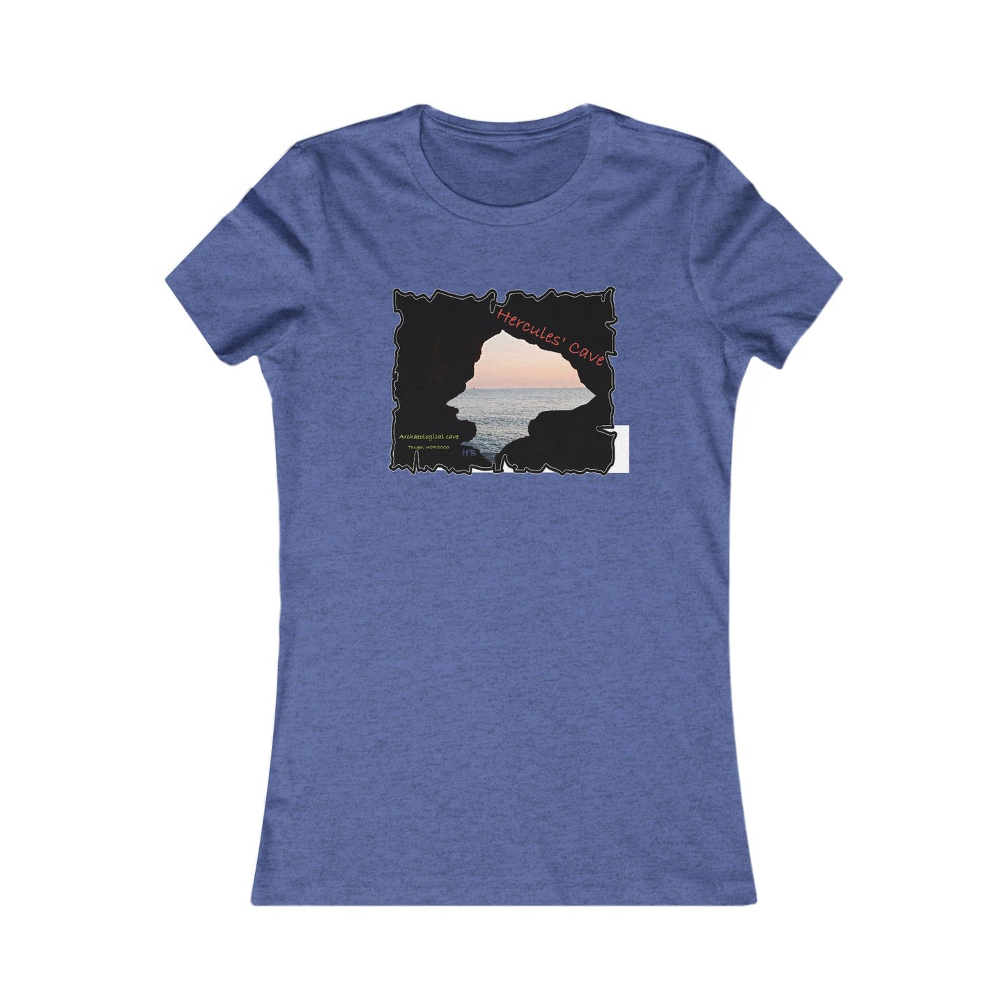 Tanger's Treasure Hercules' Cave Sunset (Women - Premium Cotton Tee)