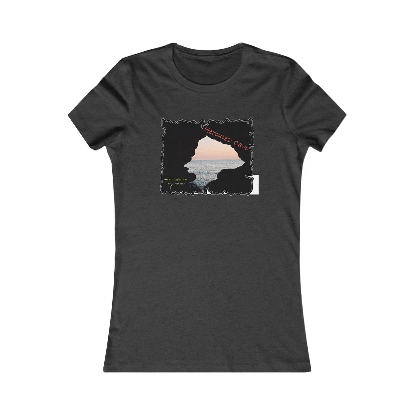 Tanger's Treasure Hercules' Cave Sunset (Women - Premium Cotton Tee)