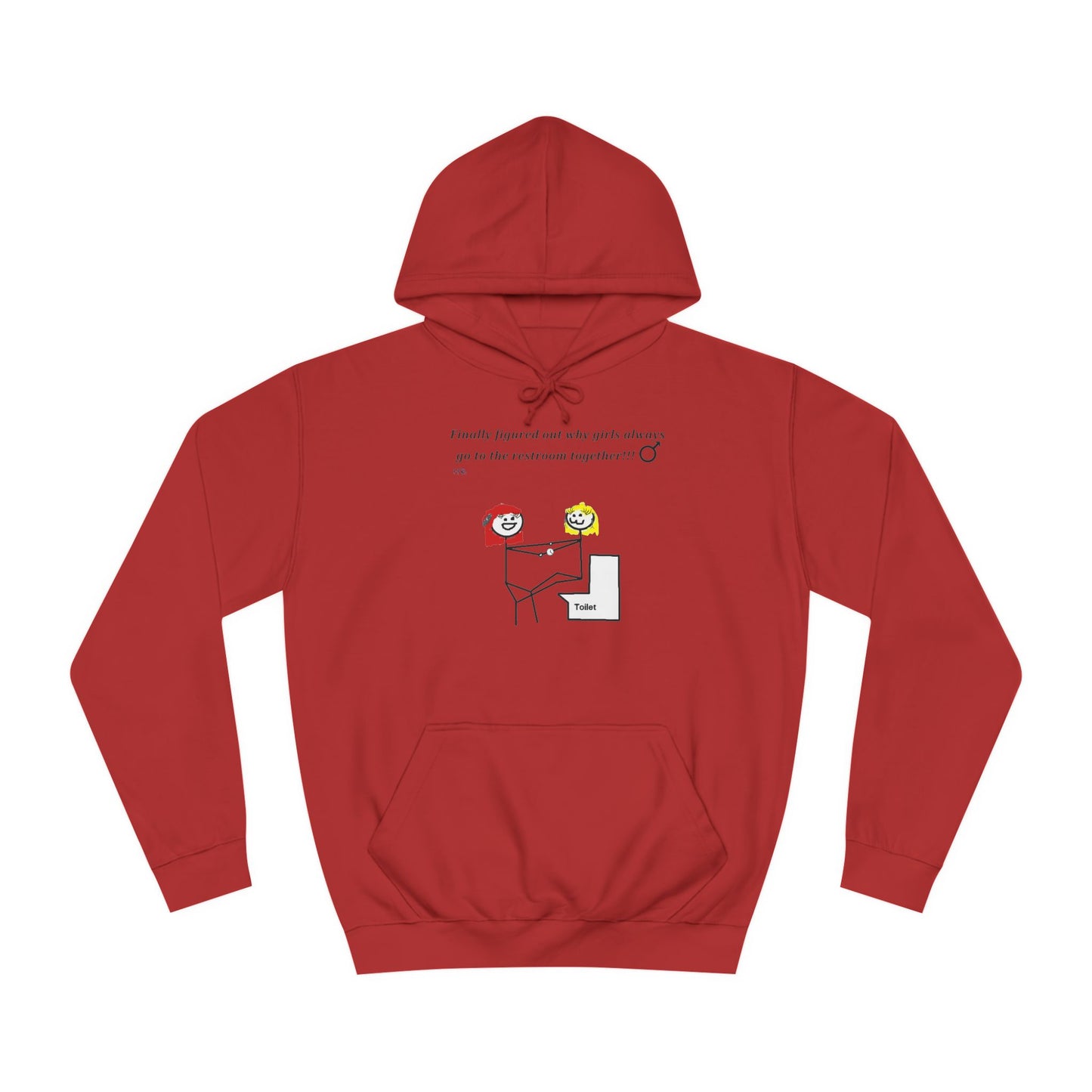 Get Yours Now -- Humorous Restroom Companions Revelations (Hoodie - Cozy and Durable)