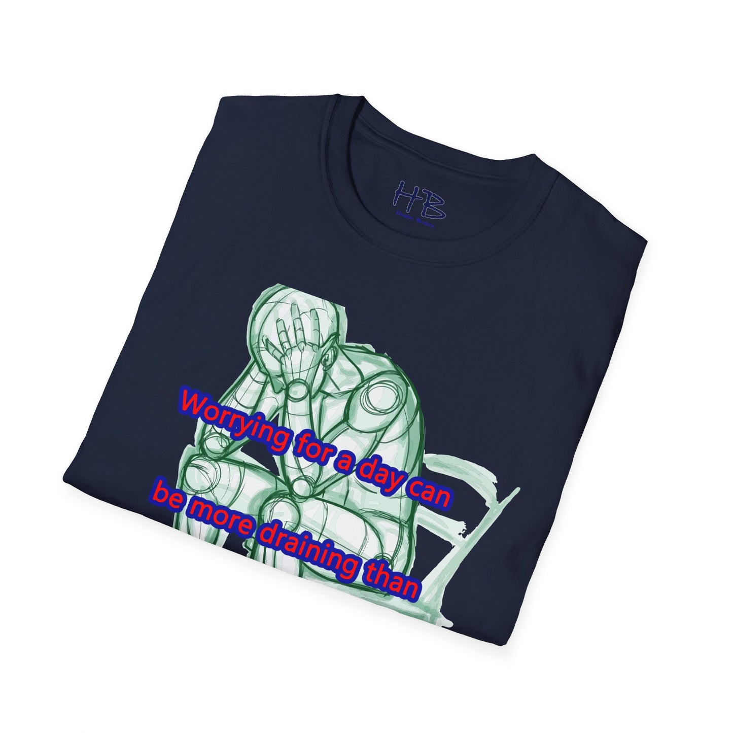 A day spent worrying can be more taxing than a week's worth of work