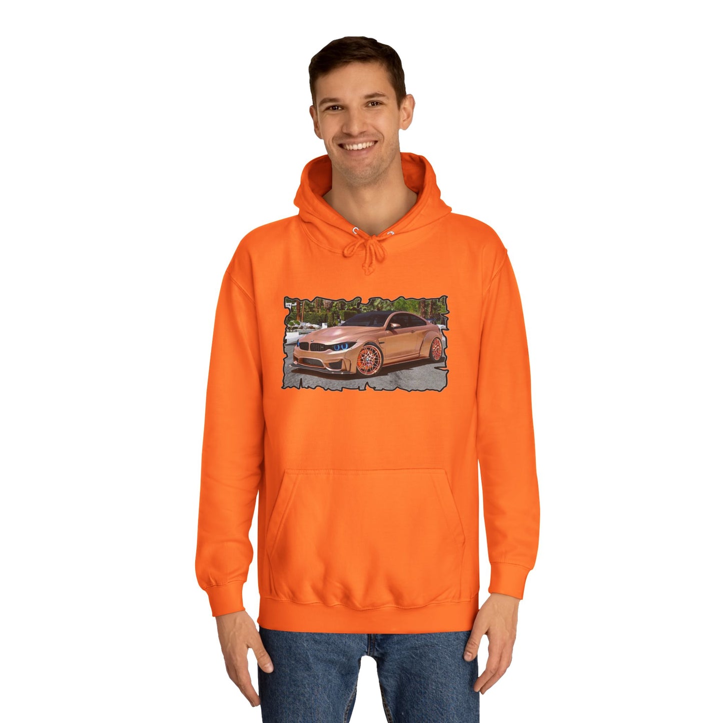 Get Yours Now -- Customized pink BMW M3 (Hoodie - Cozy and Durable)