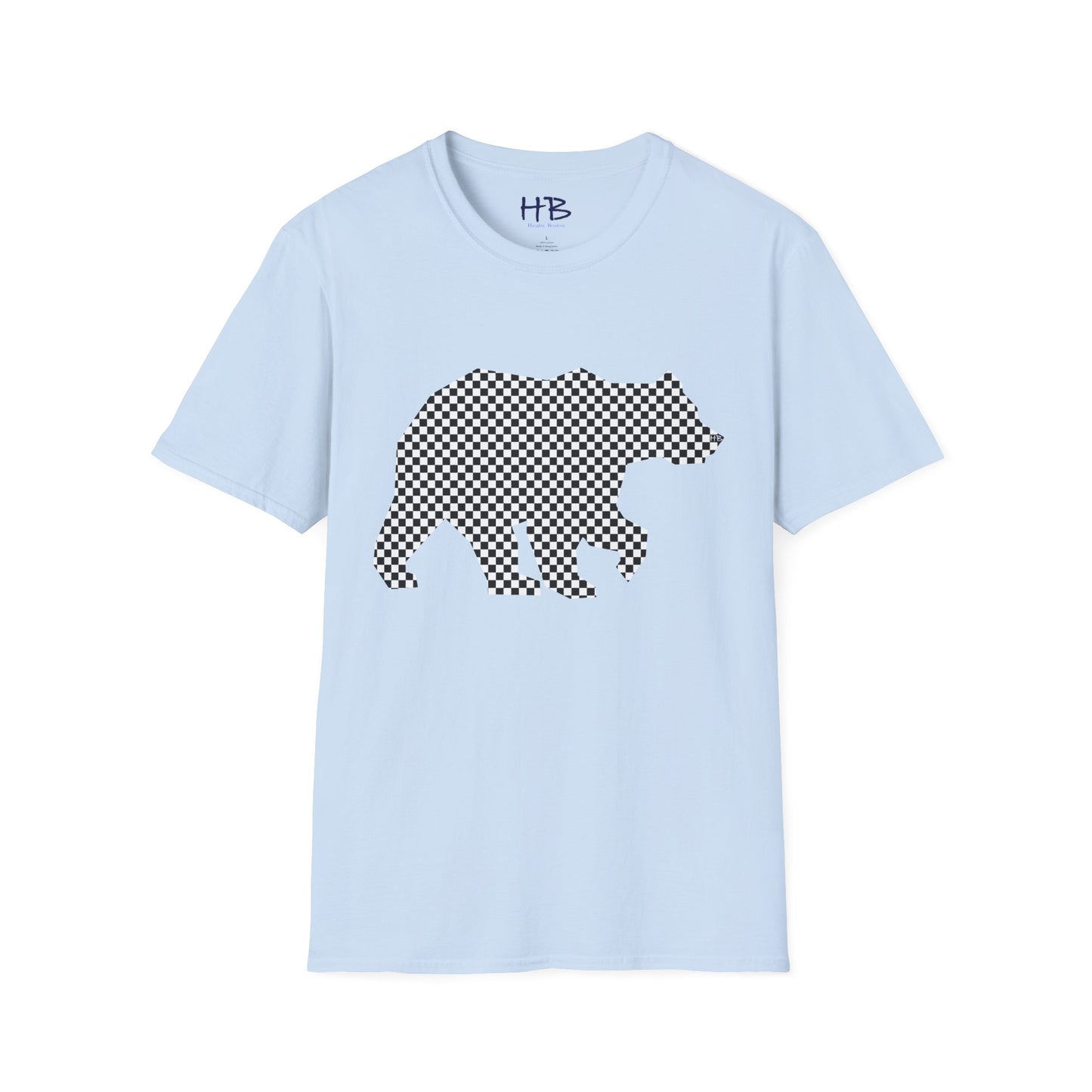 Fashion That Roars: The Enchanting Tale of the Bear's Checkered Body