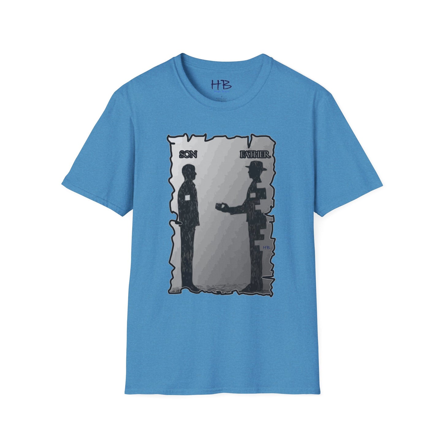 Father completing son's puzzle for life