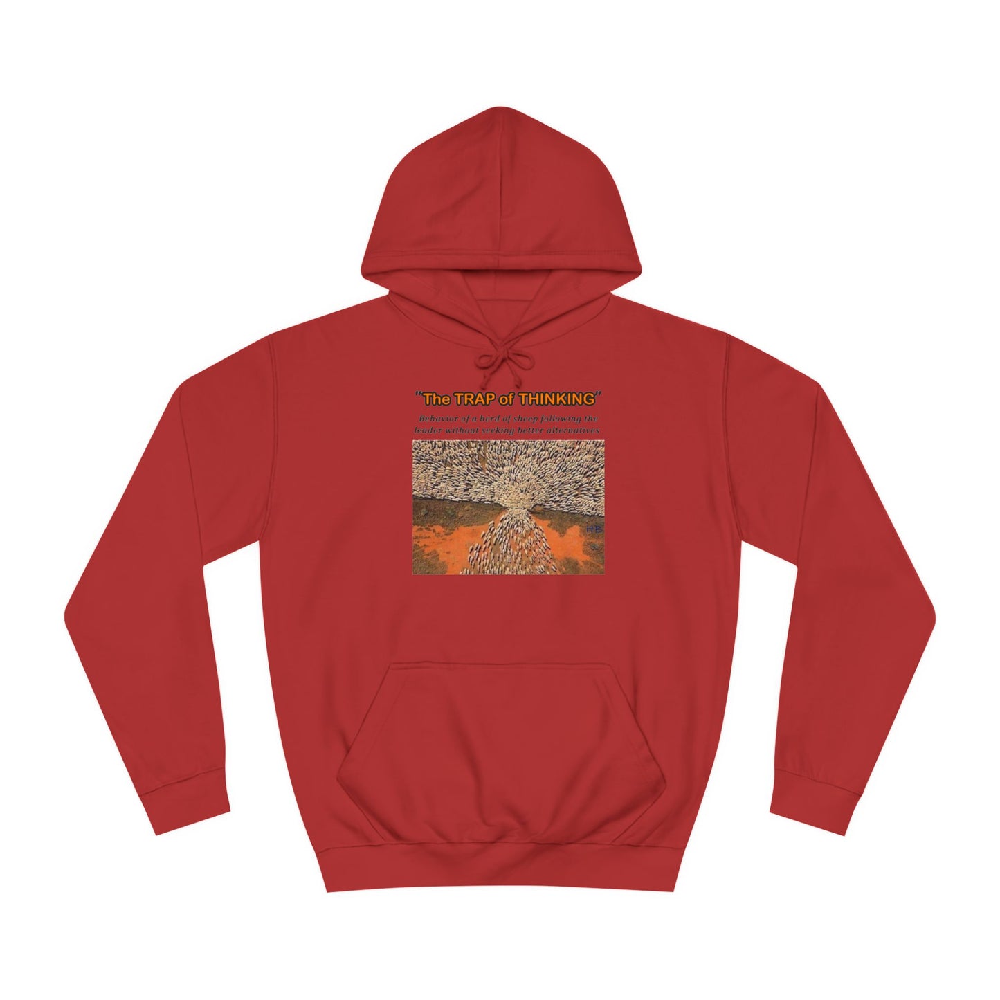 Thought-Provoking Independent Thinker (Hoodie - Cozy and Durable)