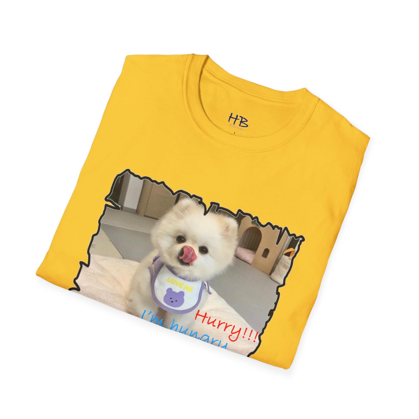 Bichon Maltese "Hurry, I'm hungry!!!"