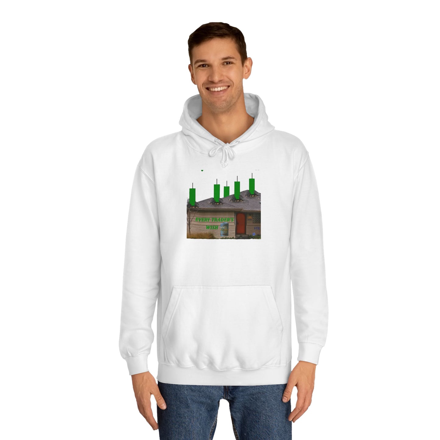Get Yours Now -- Every stock market trader's dream going to the Moon (Hoodie - Cozy and Durable)