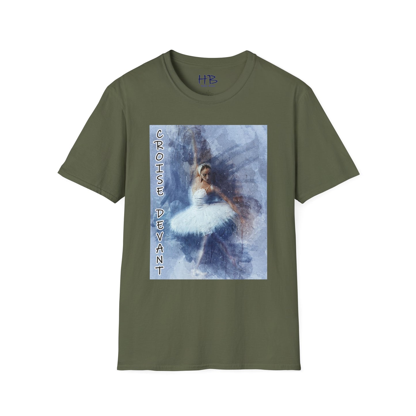 Elegant Expression Ballet's Finest: A Ballerina's Tale on Your Chest Unleashing Croise Devant's Magic