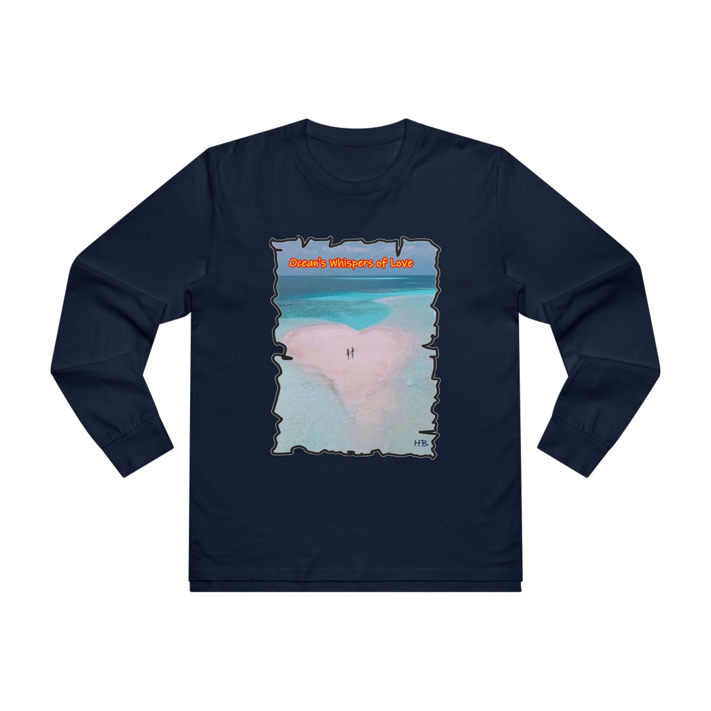 Get Yours Now -- Mystical Sands: Love's Eternal Enchantment Ode to Love (Men's Base Longsleeve Tee - All-Season Wear)