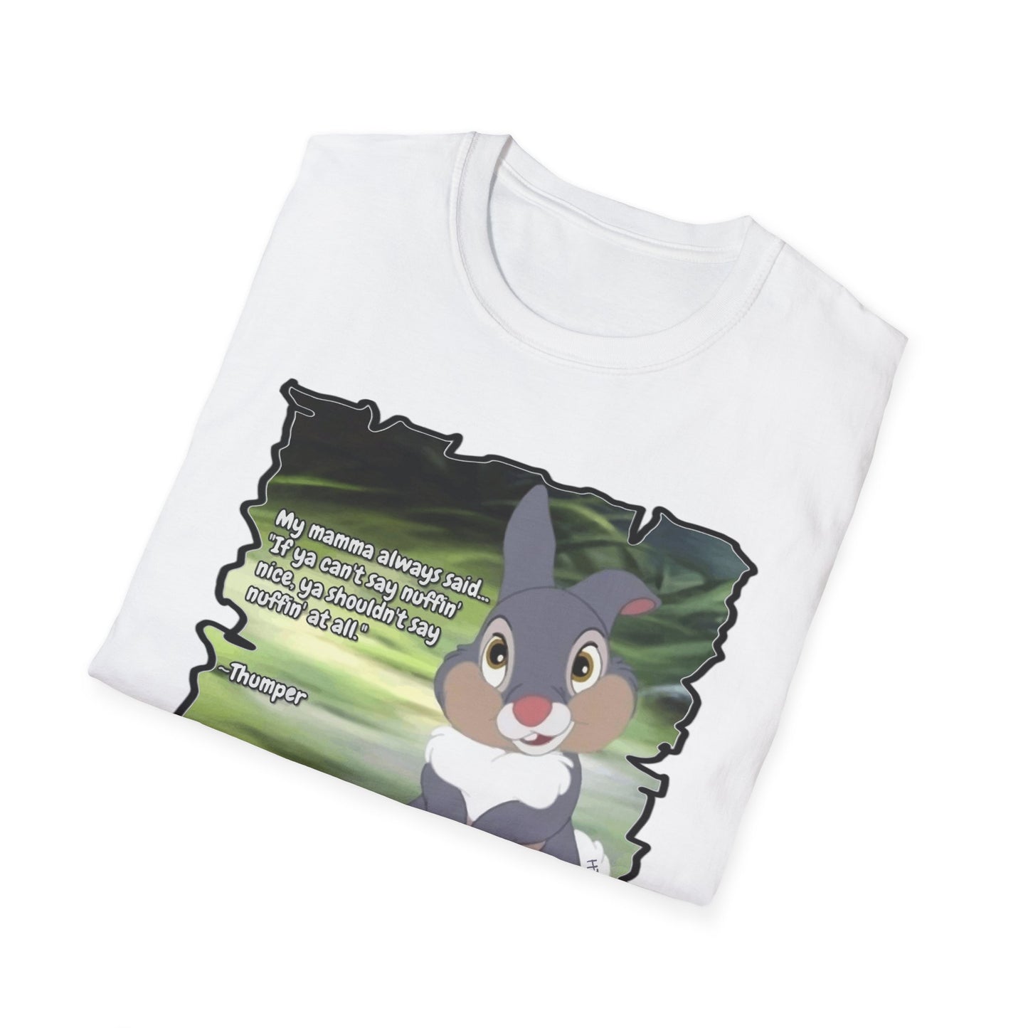 Silence is preferable to negative speech, say "nuffin' at all'