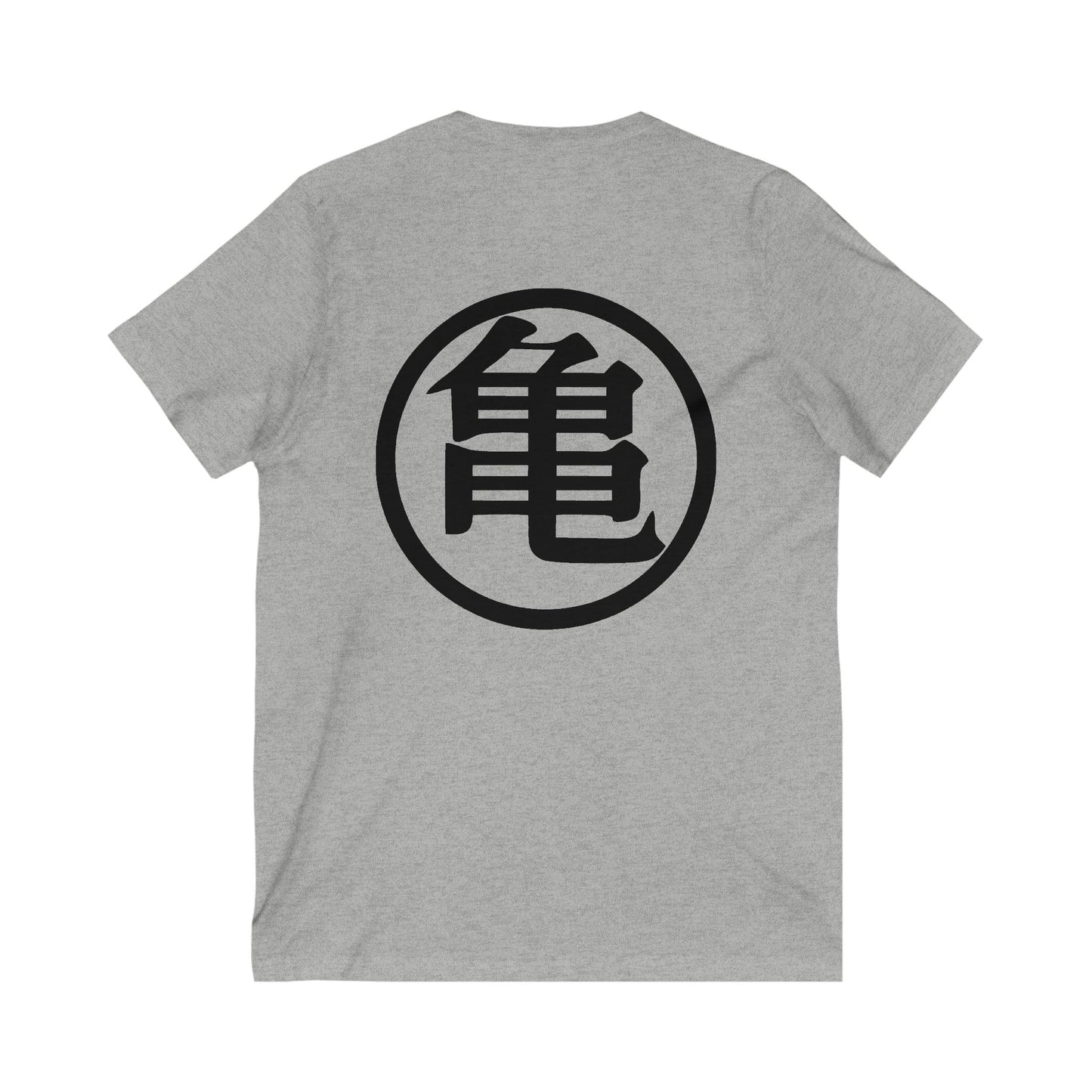 Superhero in Blue in max level (Unisex Jersey Short Sleeve V-neck - Comfortable Everyday Wear)