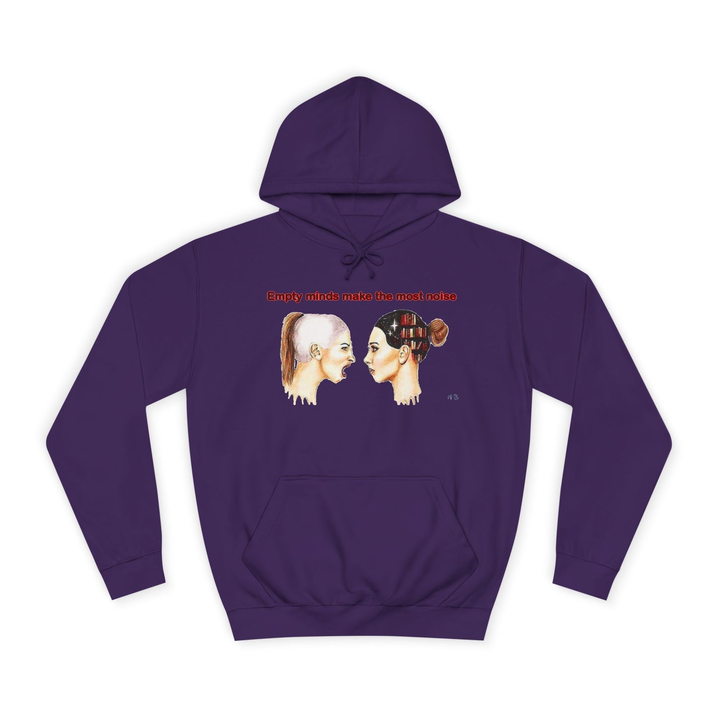 Get Yours Now -- Noiseless Nobility to Educate with The Power of Quiet Intellect (Hoodie - Cozy and Durable)