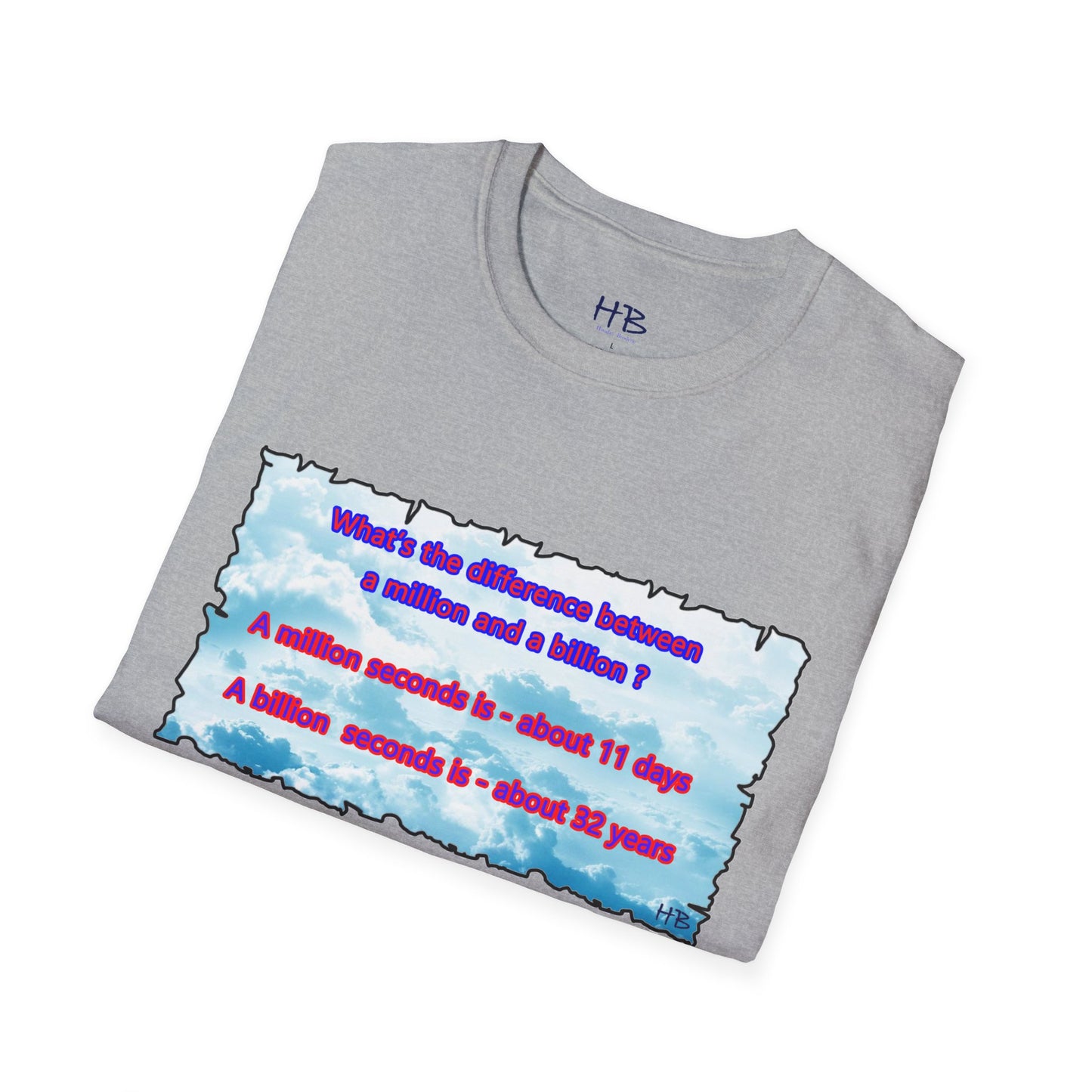 Difference between million and billion calculated in seconds