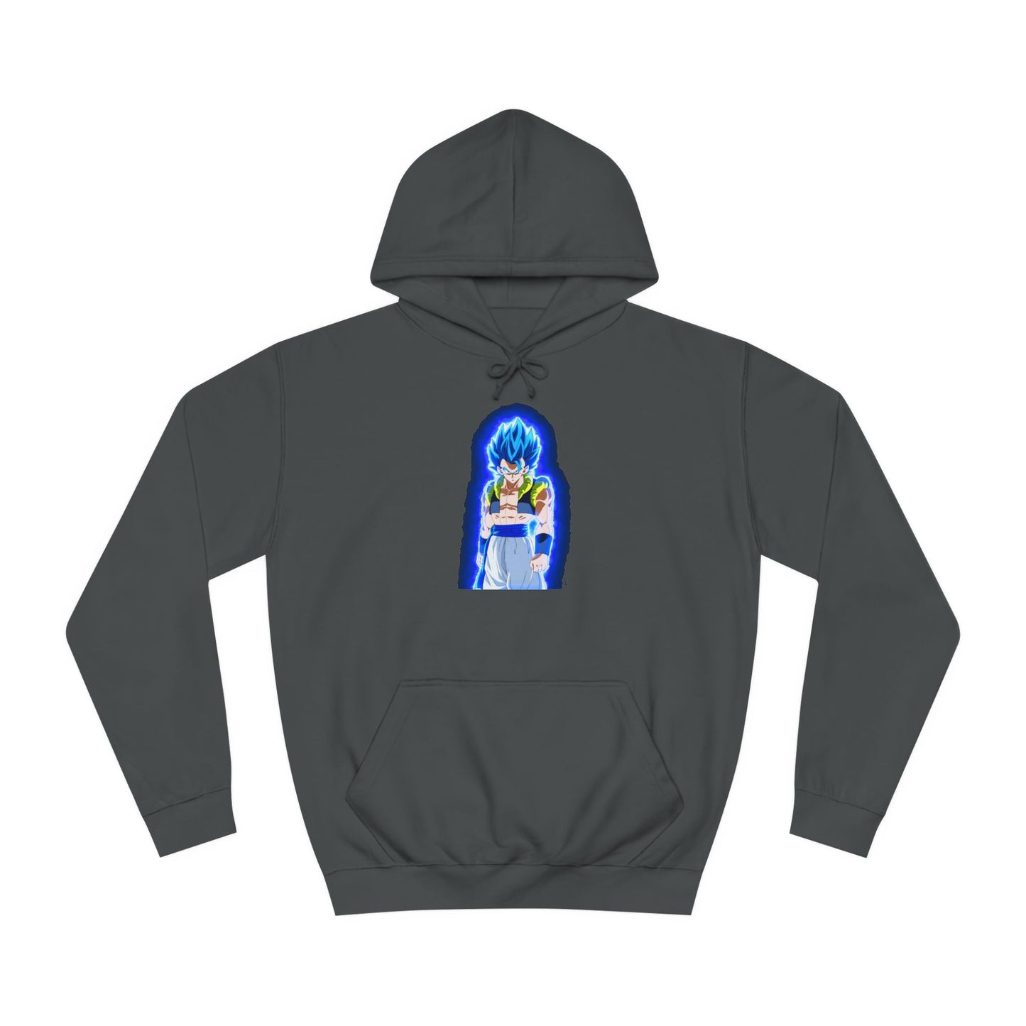 Superhero in Blue in max level (Hoodie - Cozy and Durable)