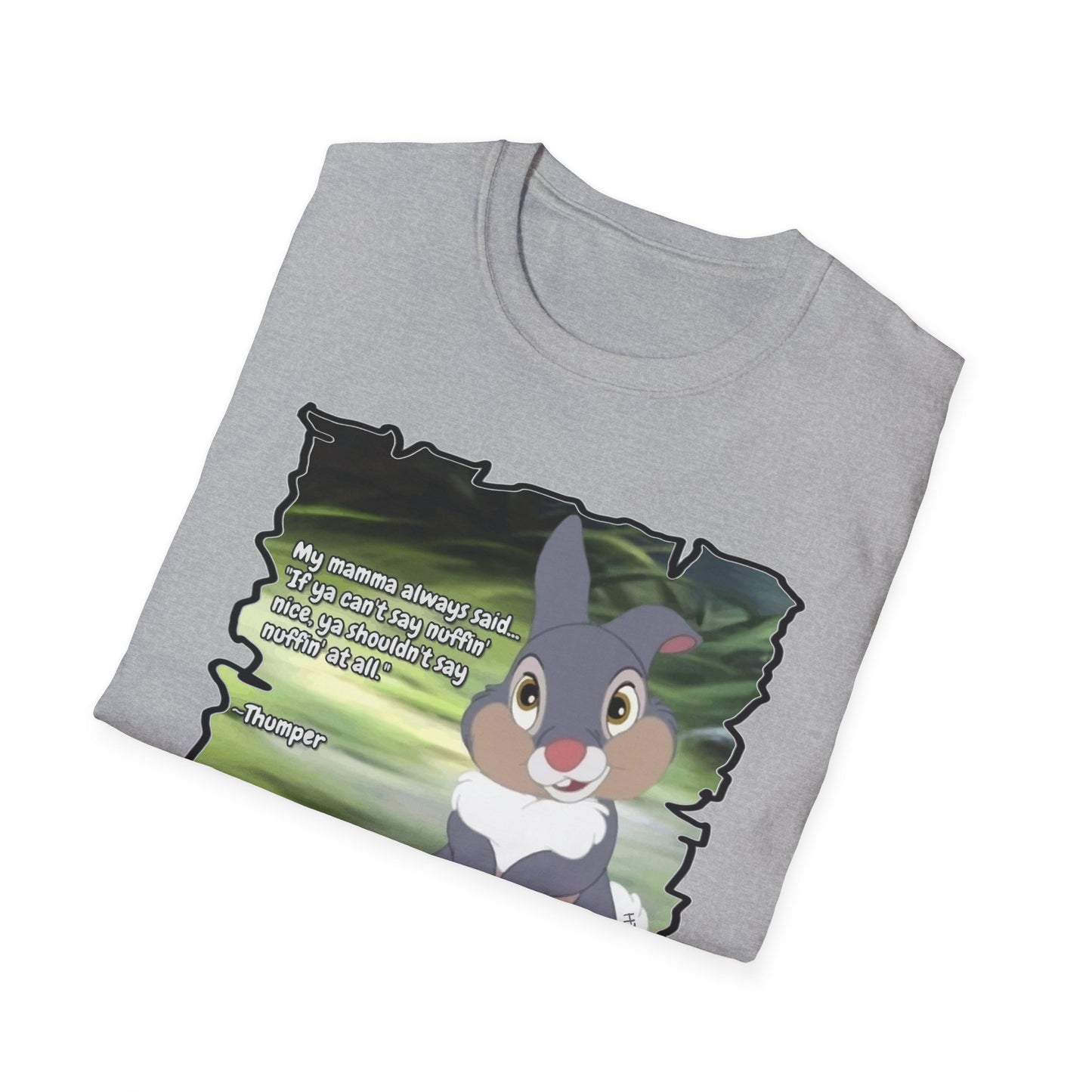 Silence is preferable to negative speech, say "nuffin' at all'