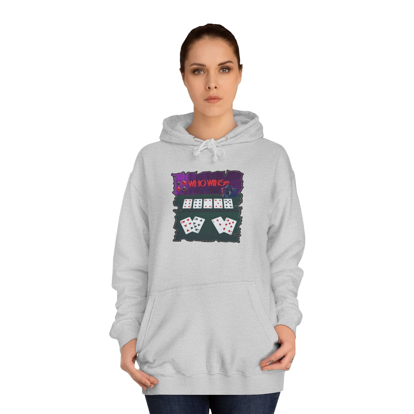 Get Yours Now -- Poker Face-off  Proclamation Challenge (Hoodie - Cozy and Durable)