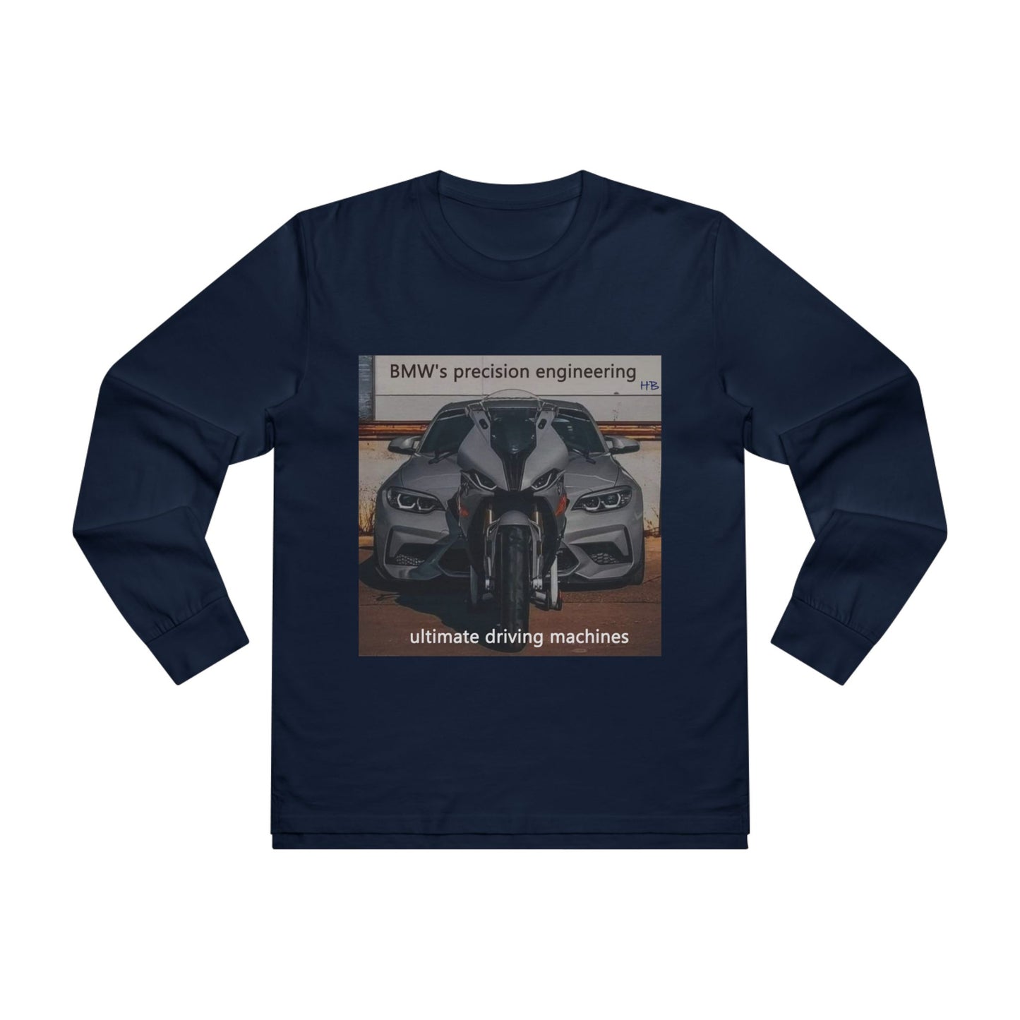 BMW ultimate driving machine (Men's Base Longsleeve Tee - All-Season Wear)