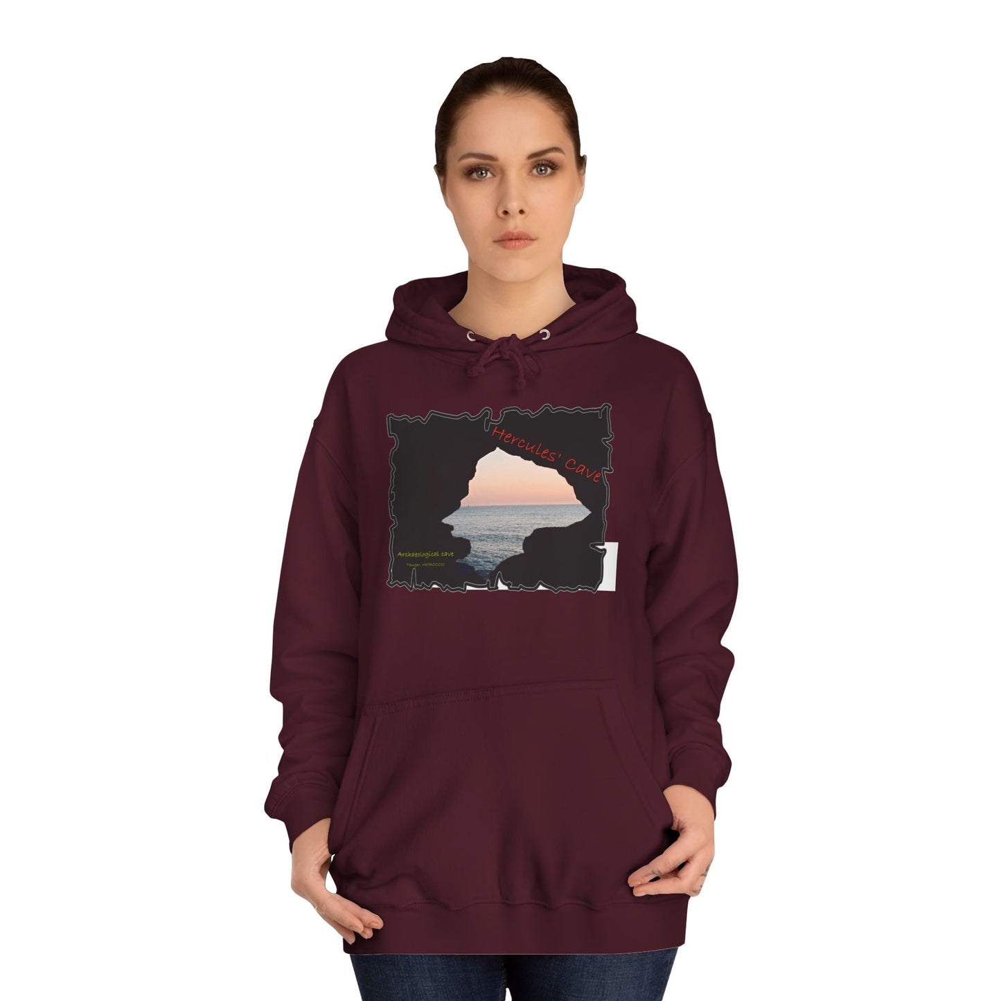 Tanger's Treasure Hercules' Cave Sunset (Hoodie - Cozy and Durable)