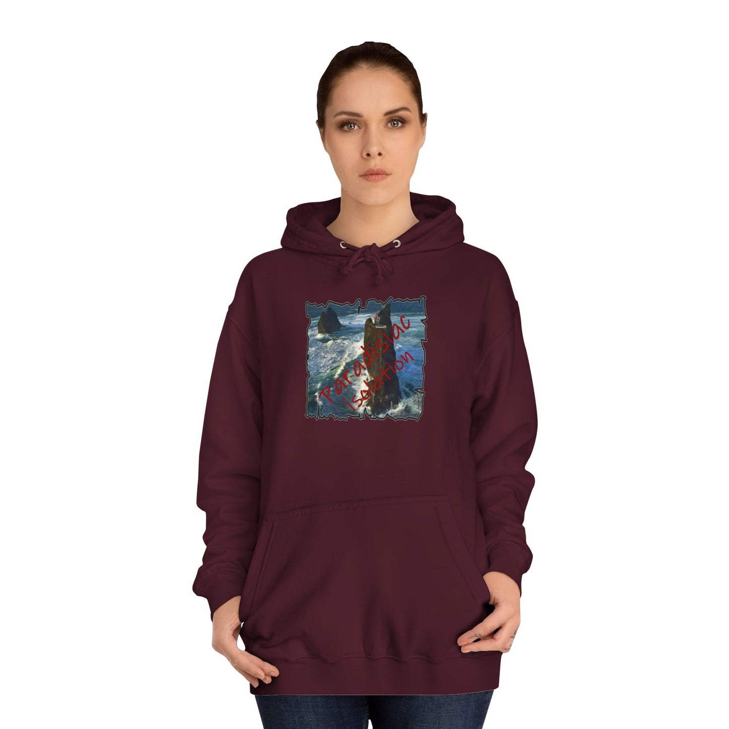 Serene Paradisiac Isolation (Hoodie - Cozy and Durable)