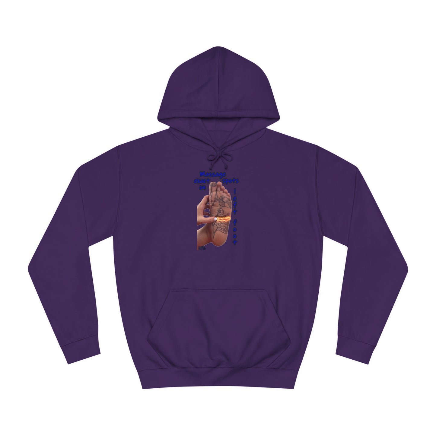 Get Yours Now -- Foot-Palm Wellness Organic Harmony;  Self-Care Holistic Healthwear (Hoodie - Cozy and Durable)