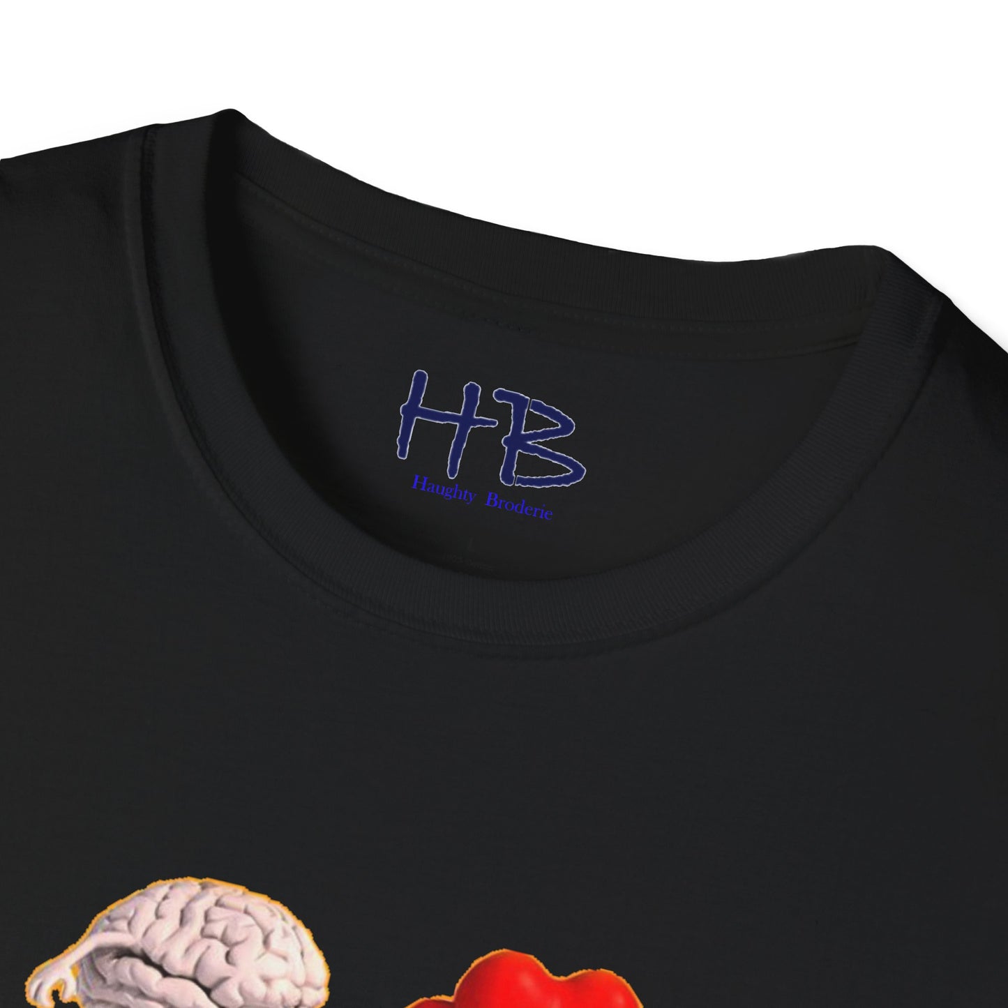 Embracing the Heart-Mind Connection: A Visual Reminder to Follow Your Heart with brain's logic