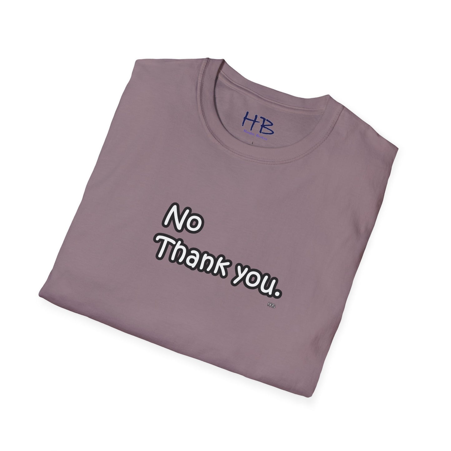 Boundaries Asserted: The 'No Thank You' Empowerment Tee Shirt