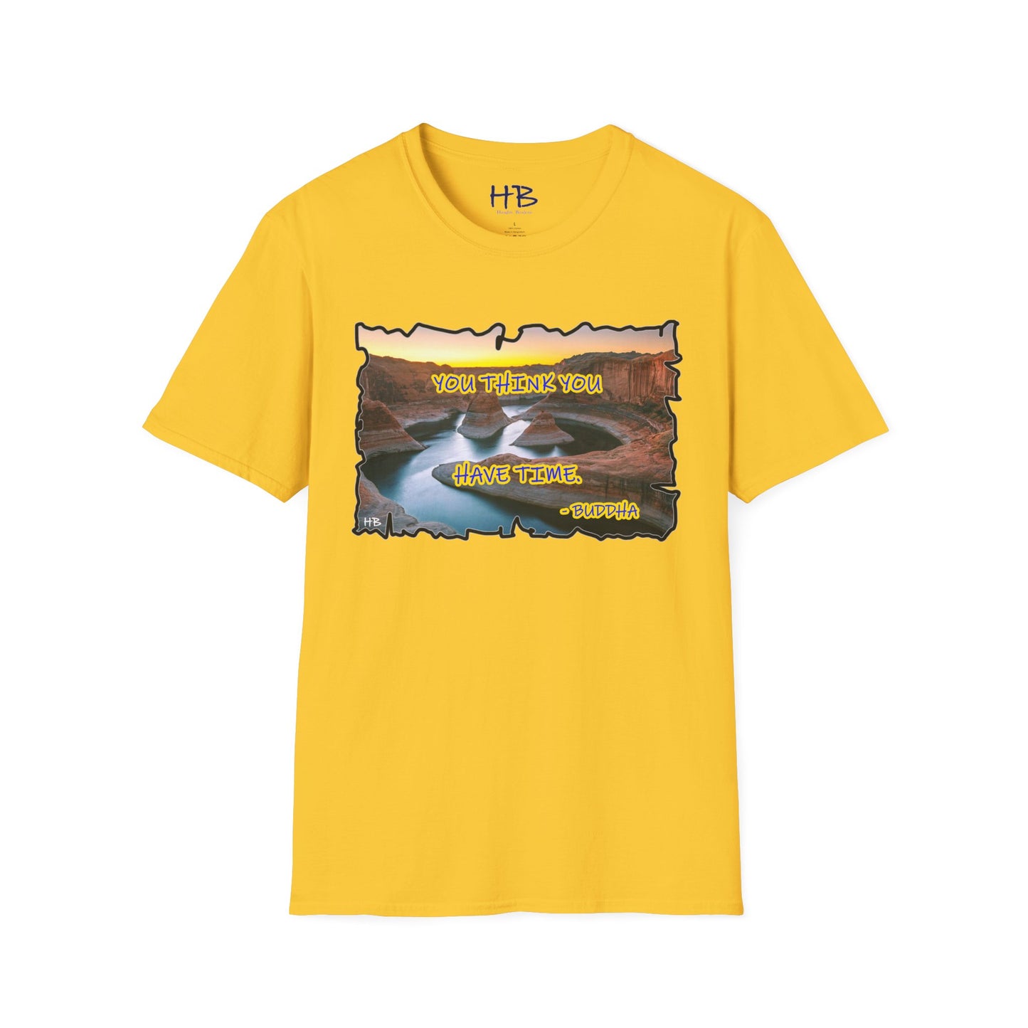 Buddha's Timeless Horizon Harmony; Philosophical Mirage Ethereal Lake Sunset Discourse 9